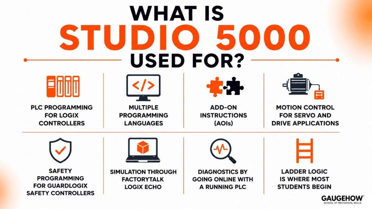 Studio 5000 used for