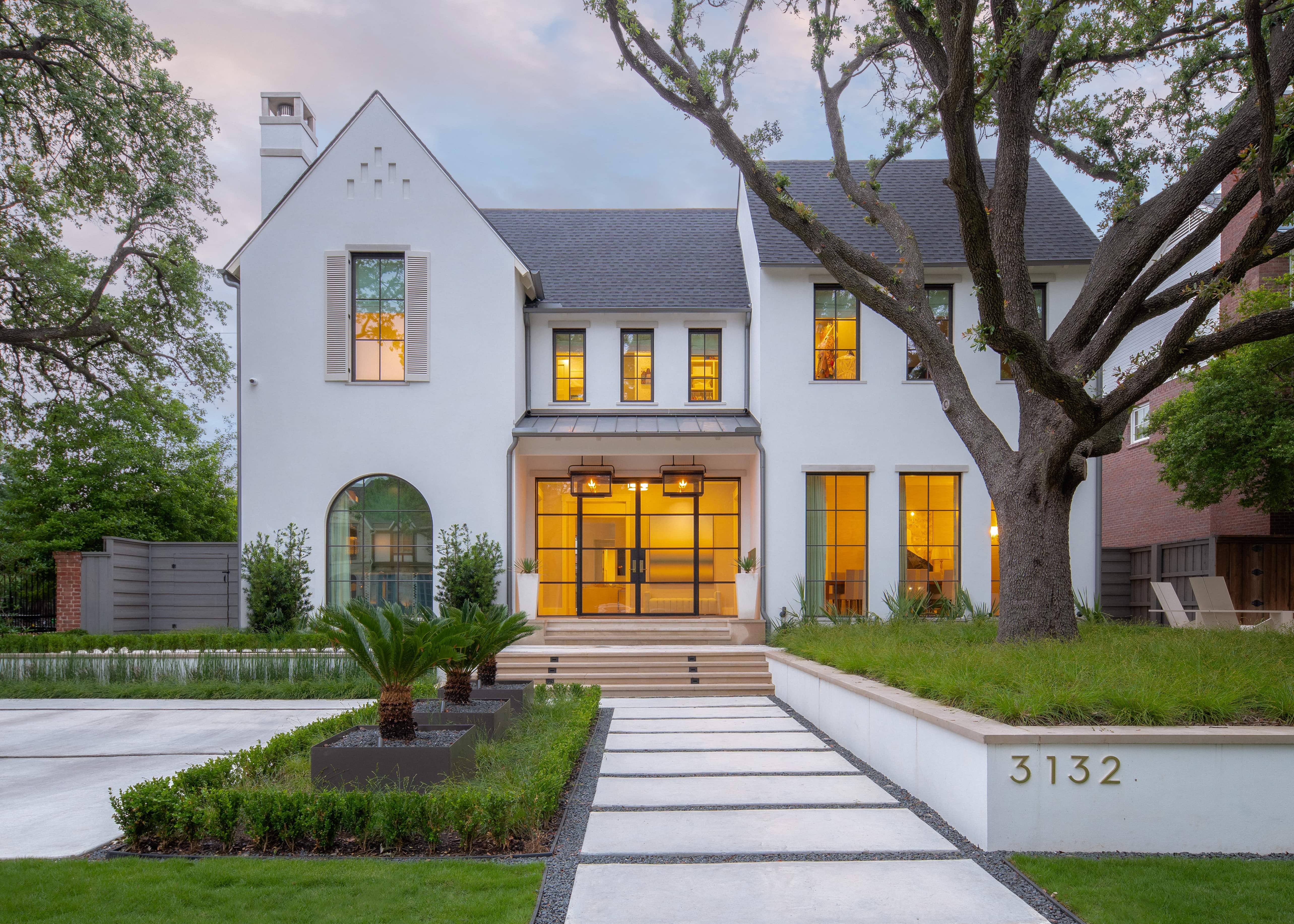 Highland Park lead walk and entry sequence — Blount Designs