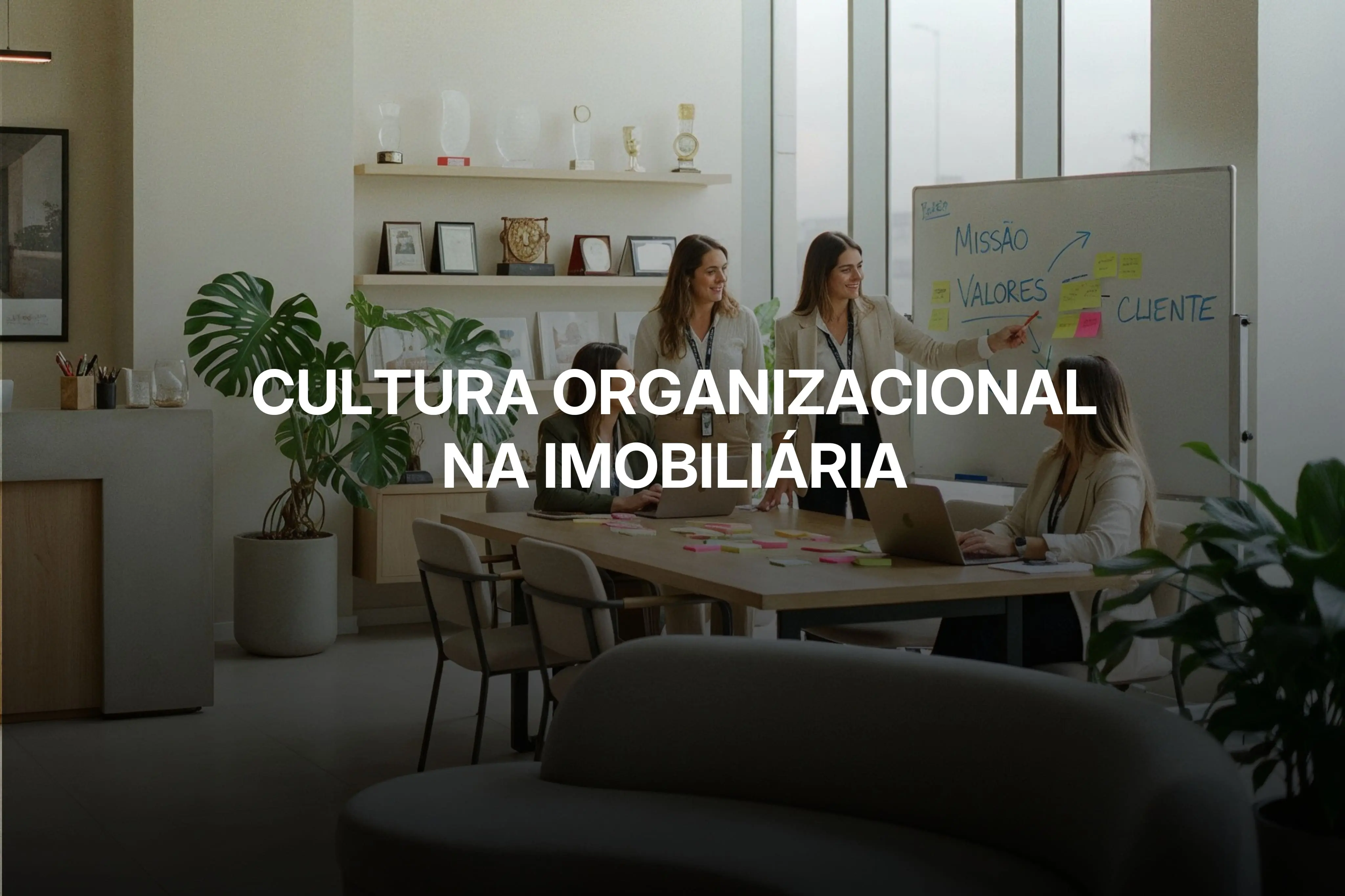 Capa - Cultura Organizacional na imobiliária