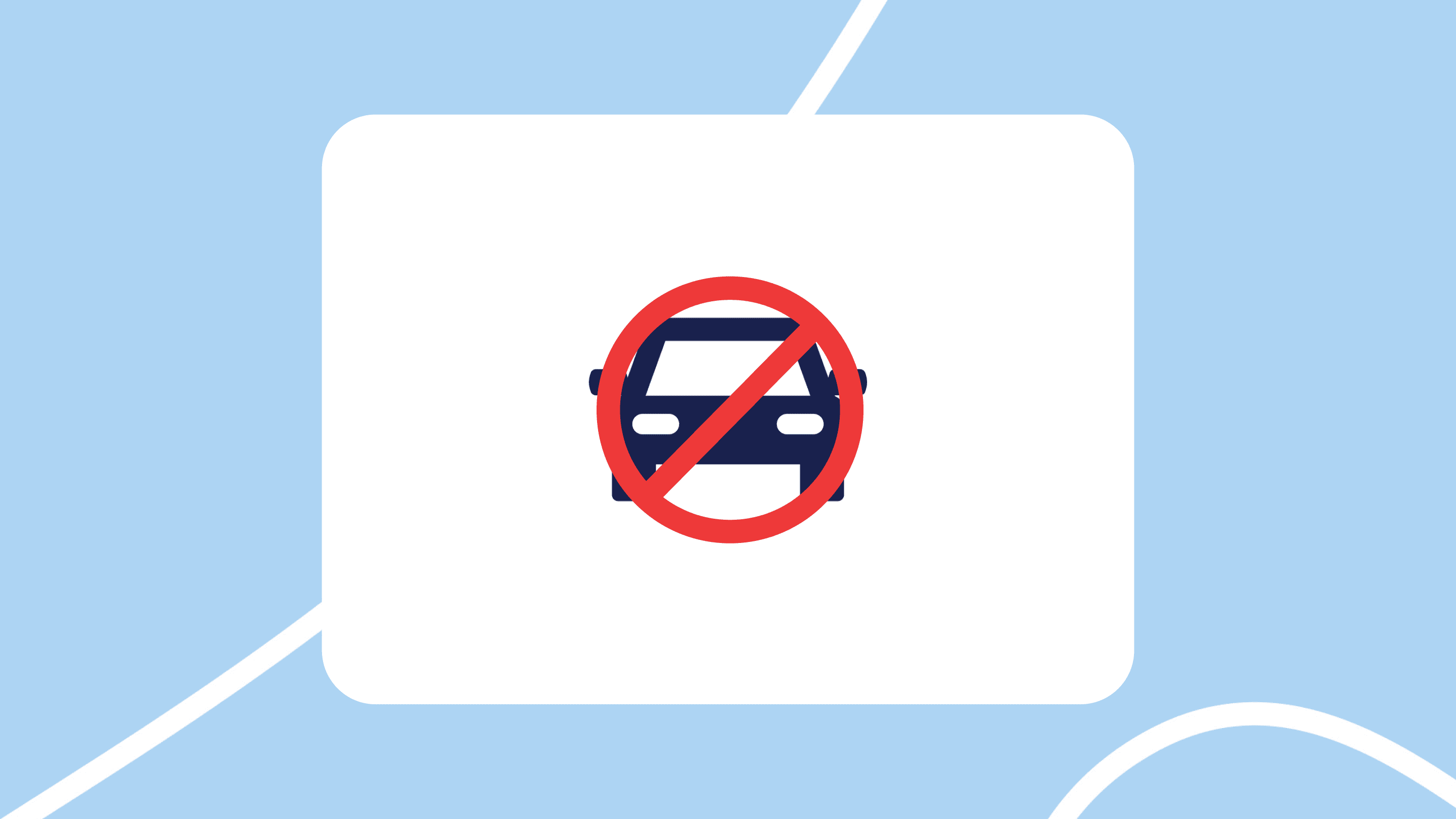 Icono minimalista de un coche, representando la baja temporal en la DGT: guía práctica para concesionarios.