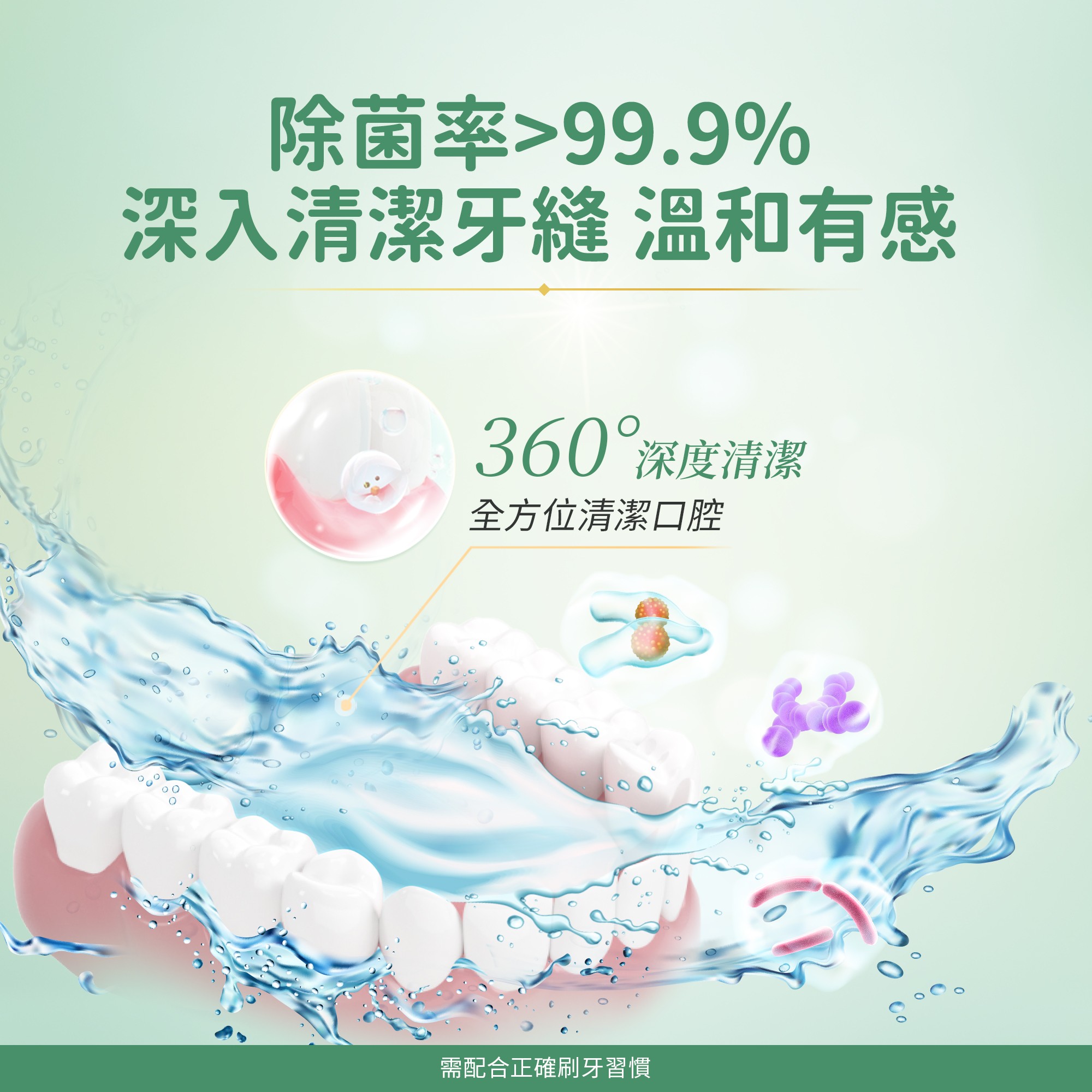 自調型濃縮漱口水