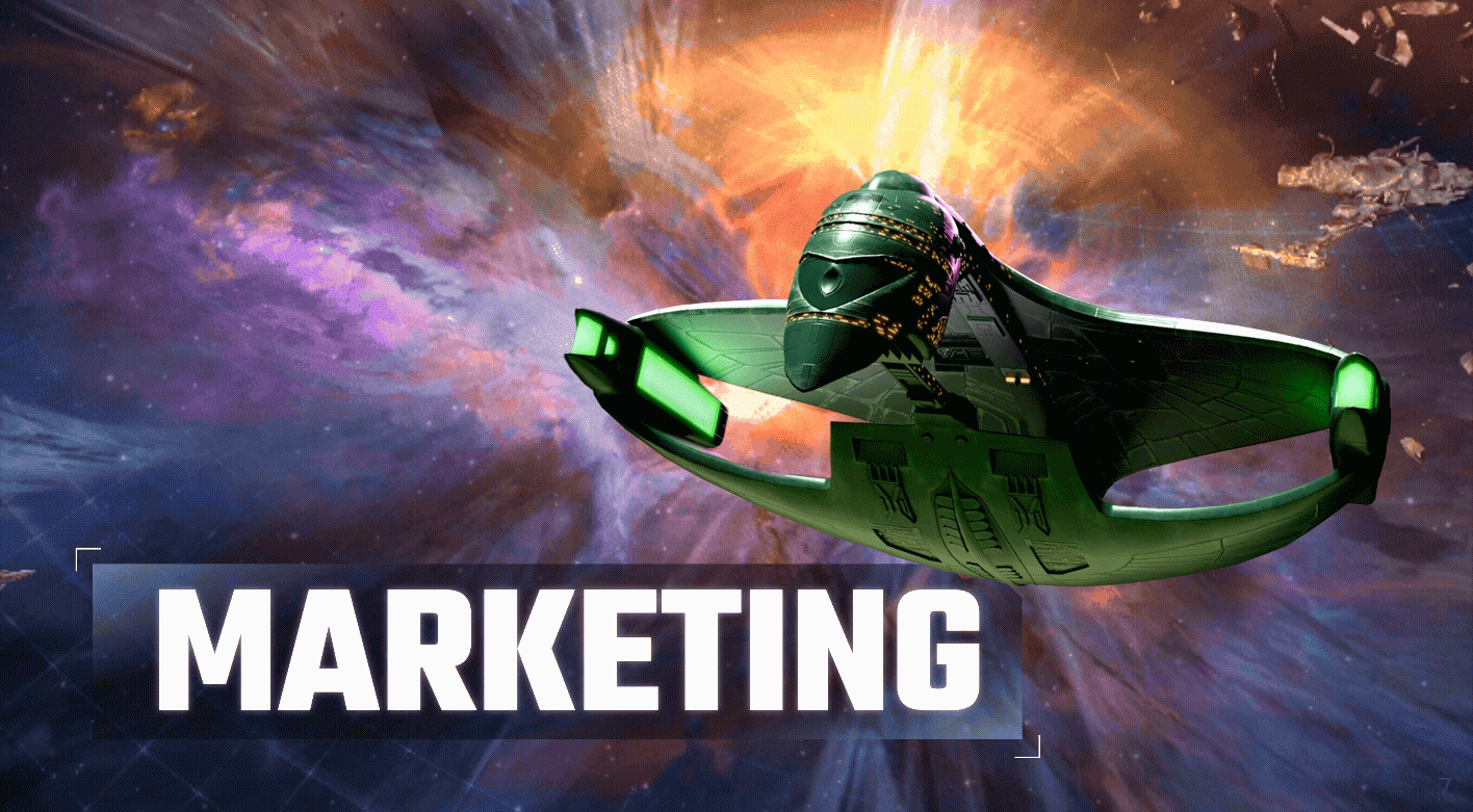 type on a blue screen animating