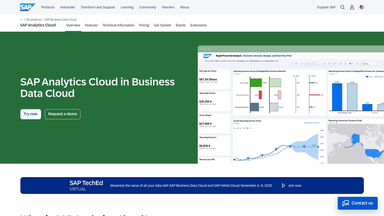 SAP Analytics Cloud (SAC)