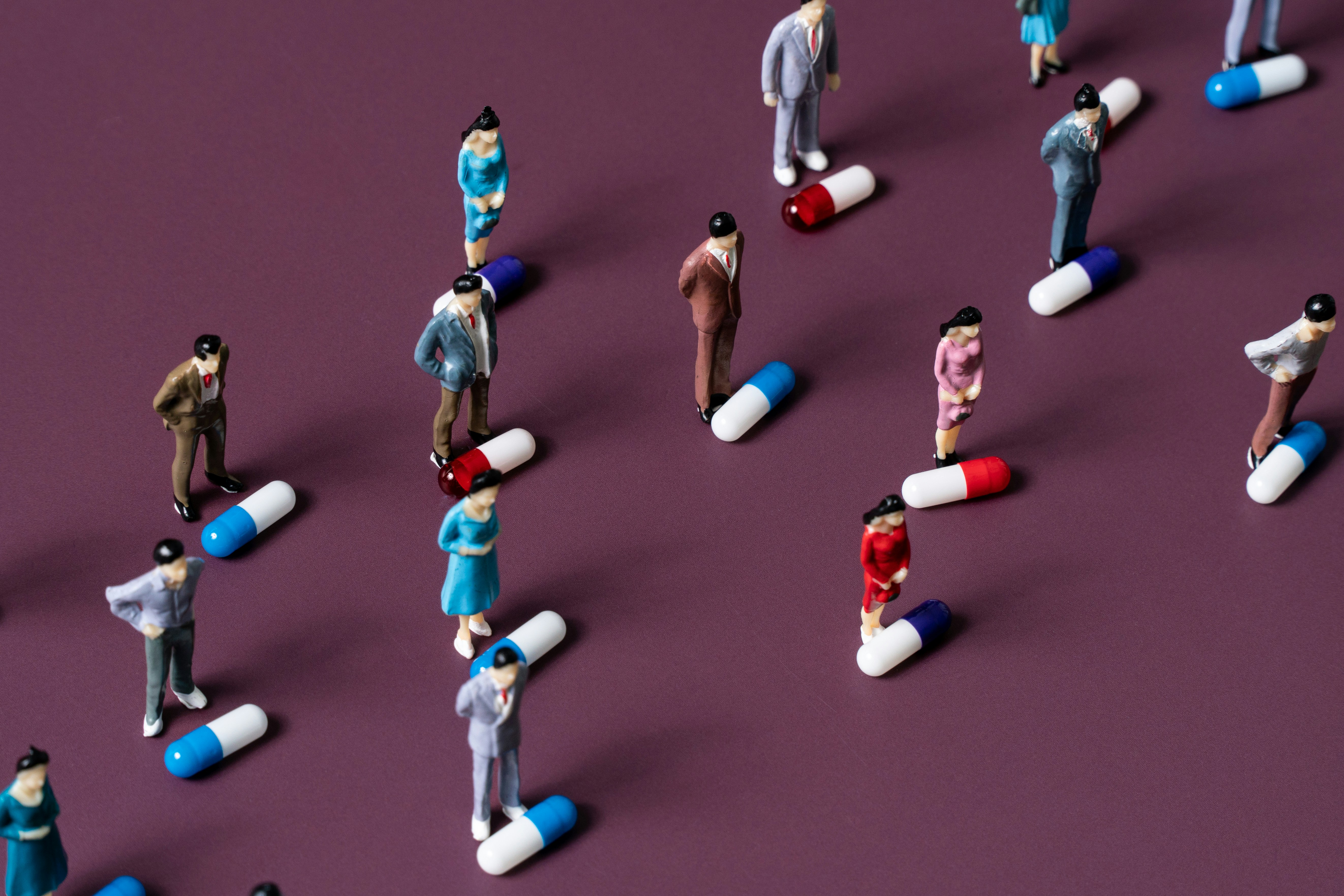 a group of people in clothing