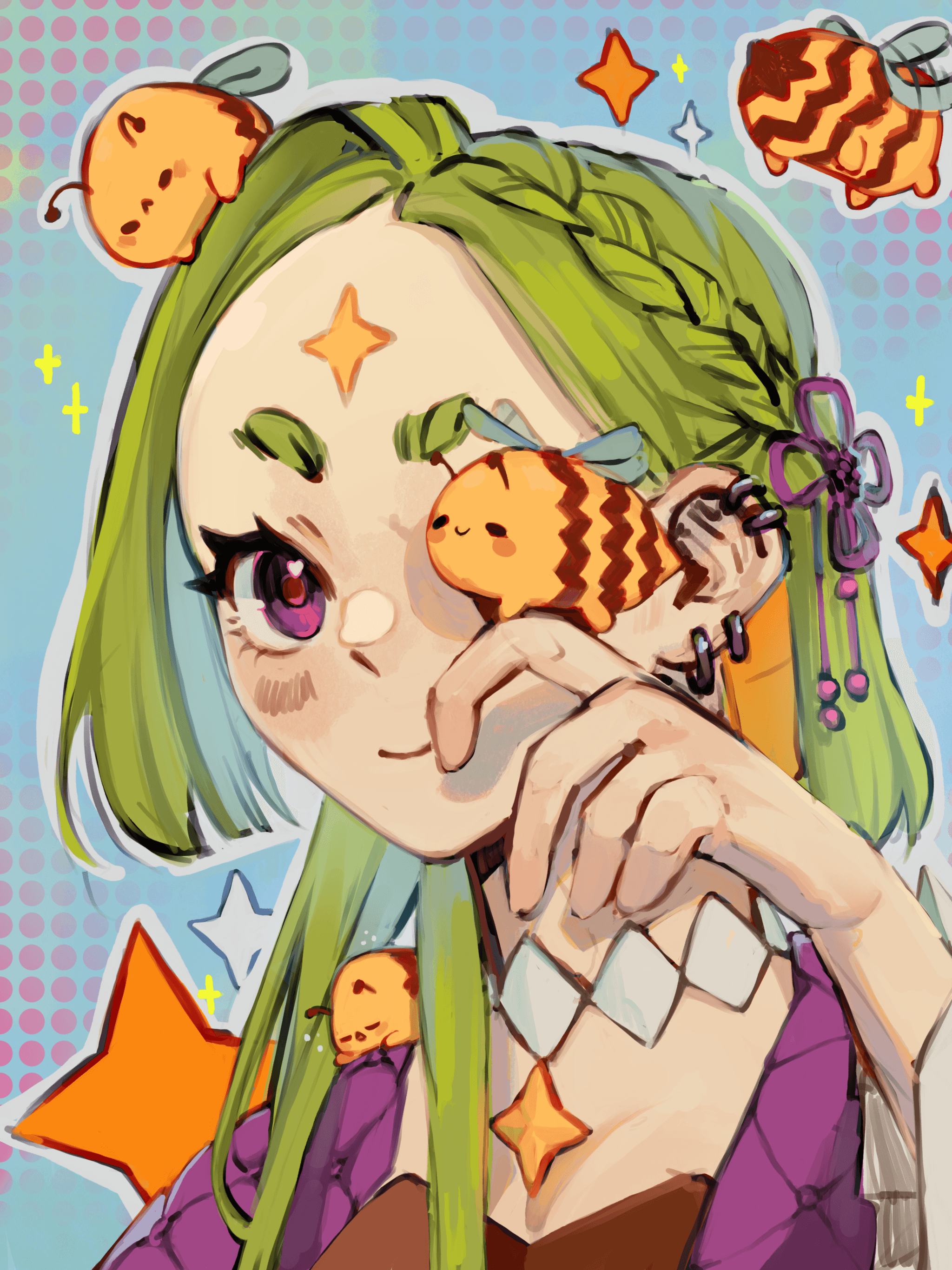 500 Follower Art