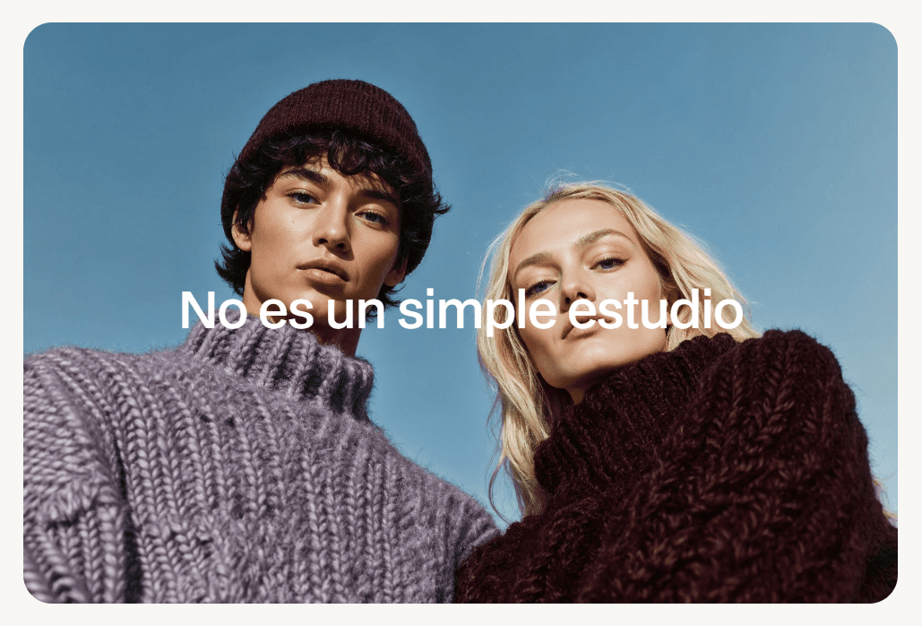 Captura de pantalla de la página web Daniel Hernández