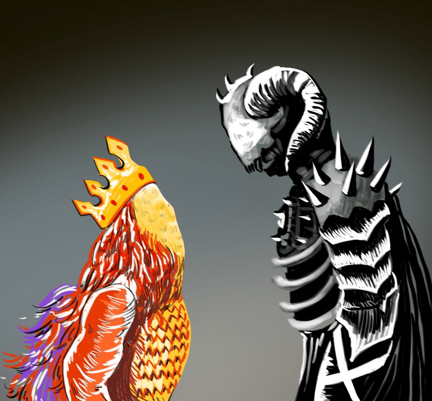 Father and daughter with sunglasses on