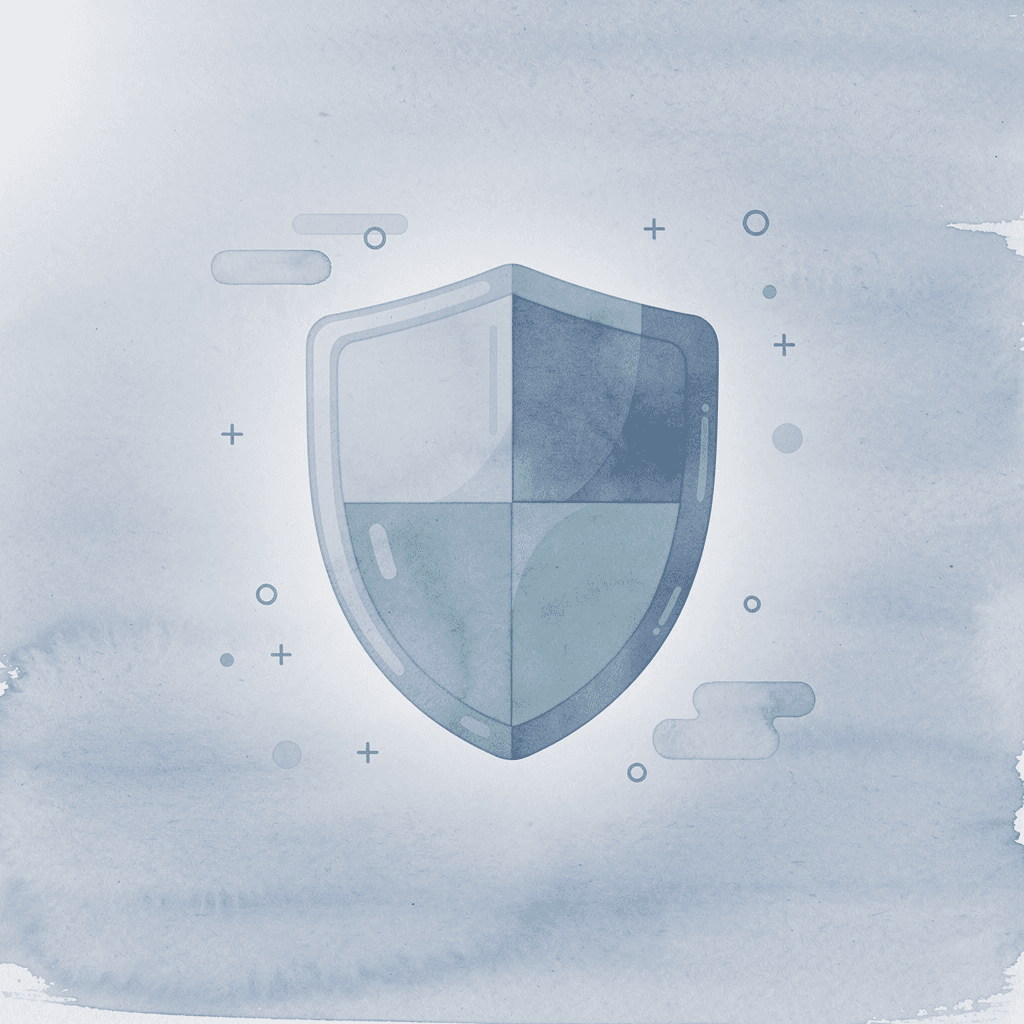 Shield icon representing industry-standard protection