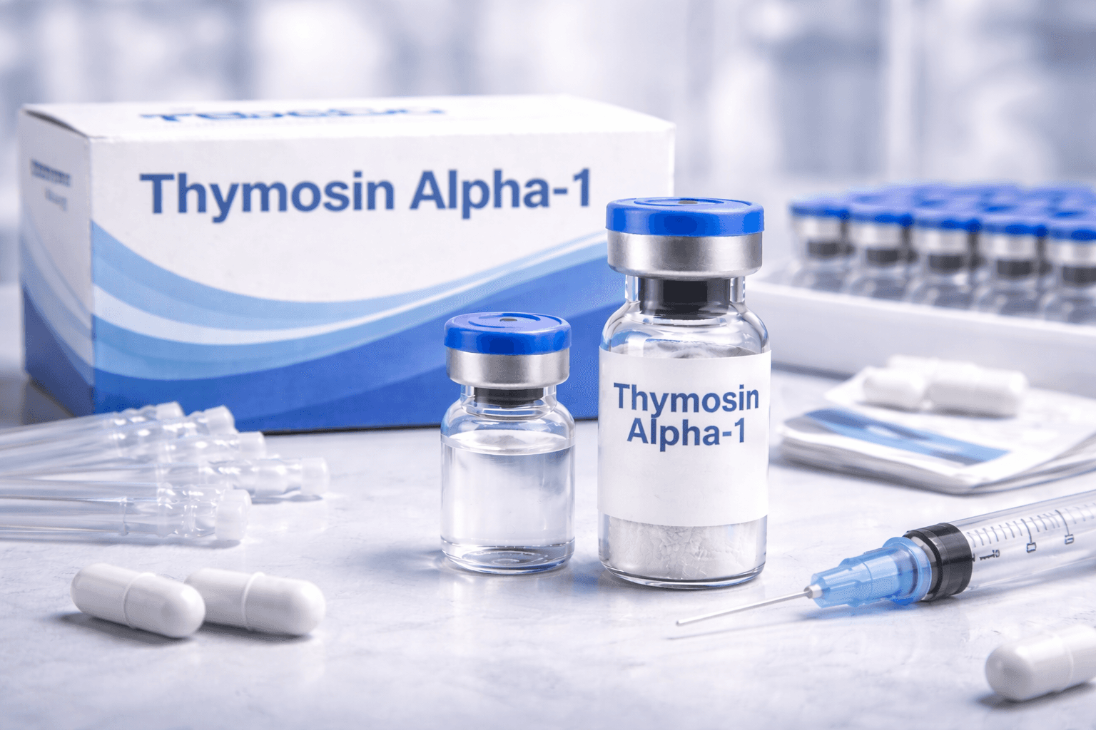 Thymosin Alpha-1 peptides