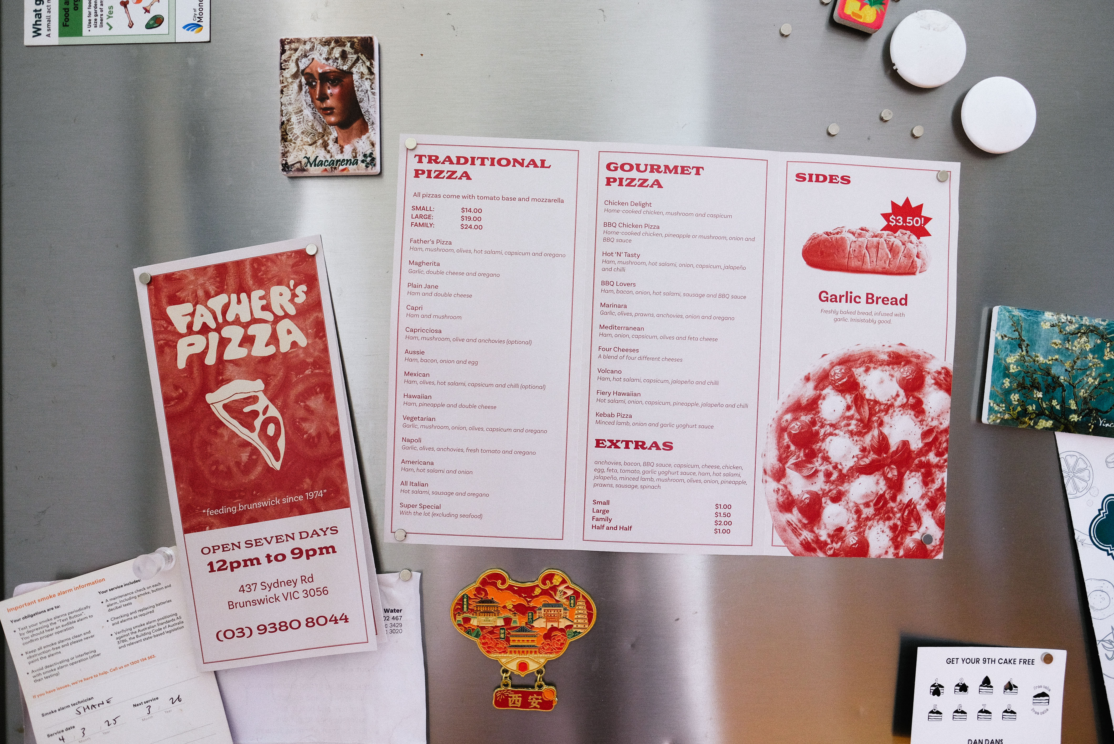 Father's Pizza Rebrand Concept Cover