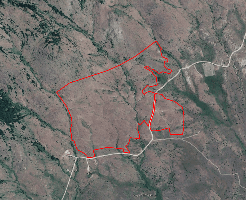 Karatay Güneş Enerji Santrali havadan görünümü.