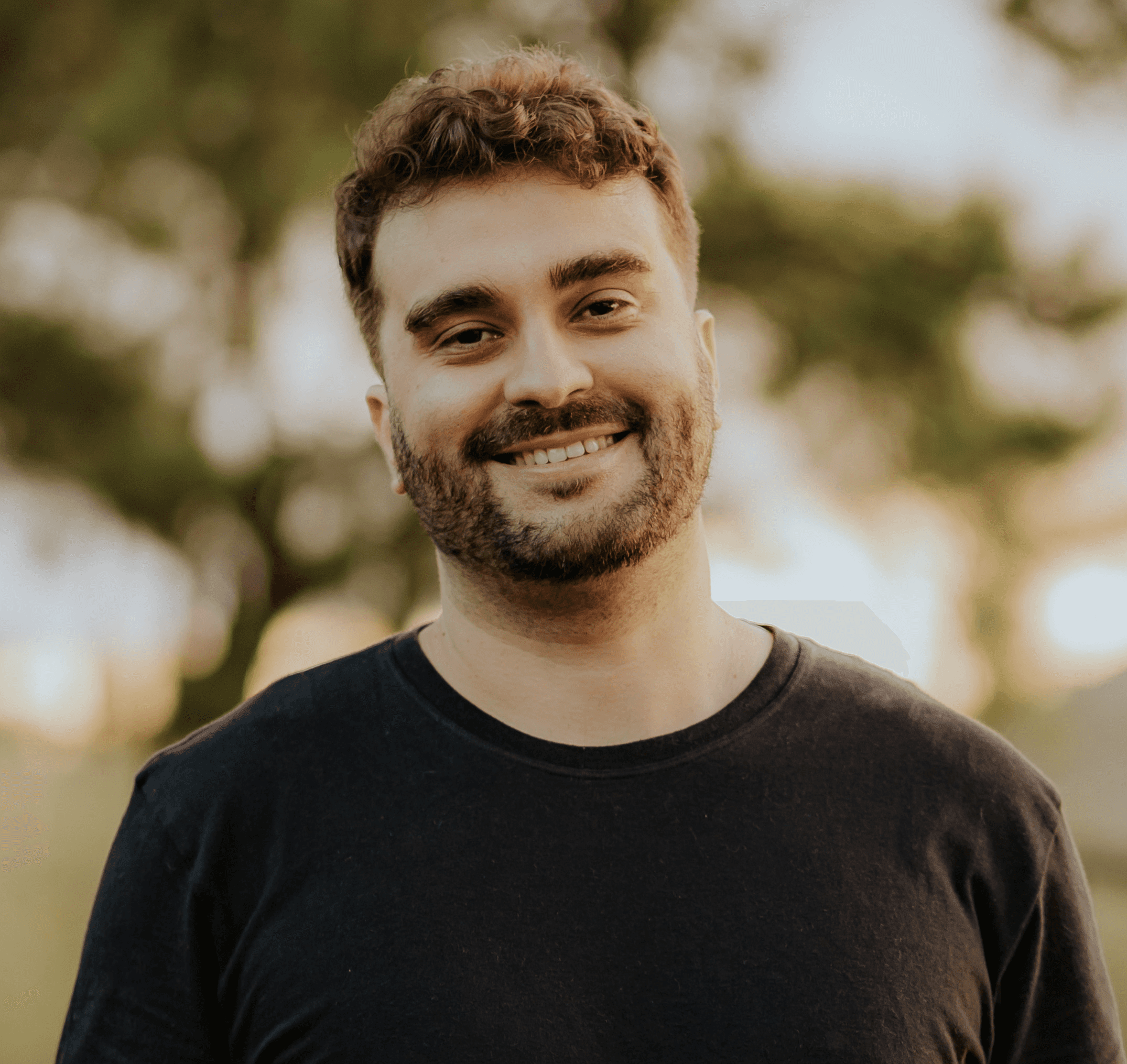 A young man riding a bicycle