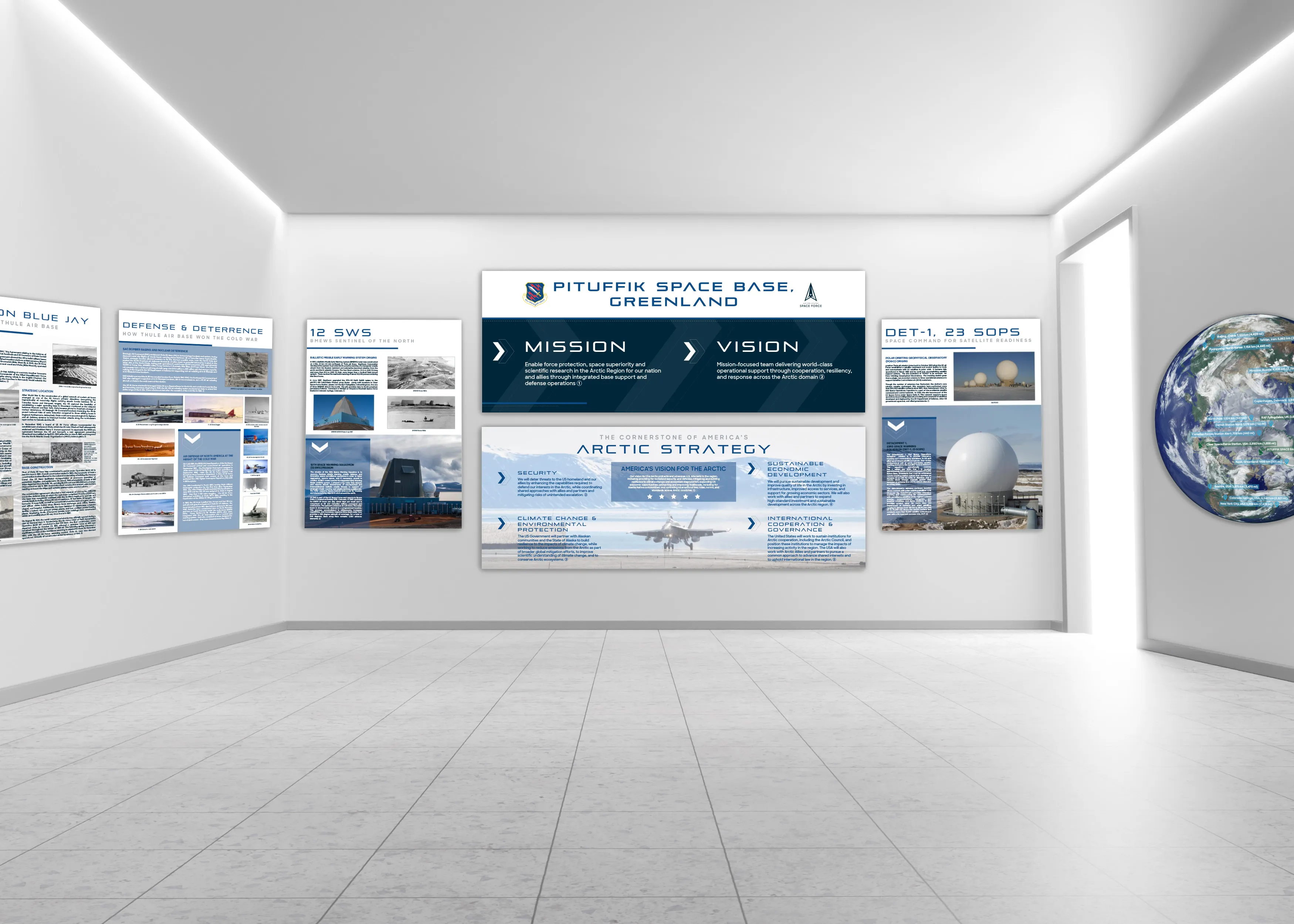 Streetside billboard with flyposters of the Batch.Works brand and illustrations