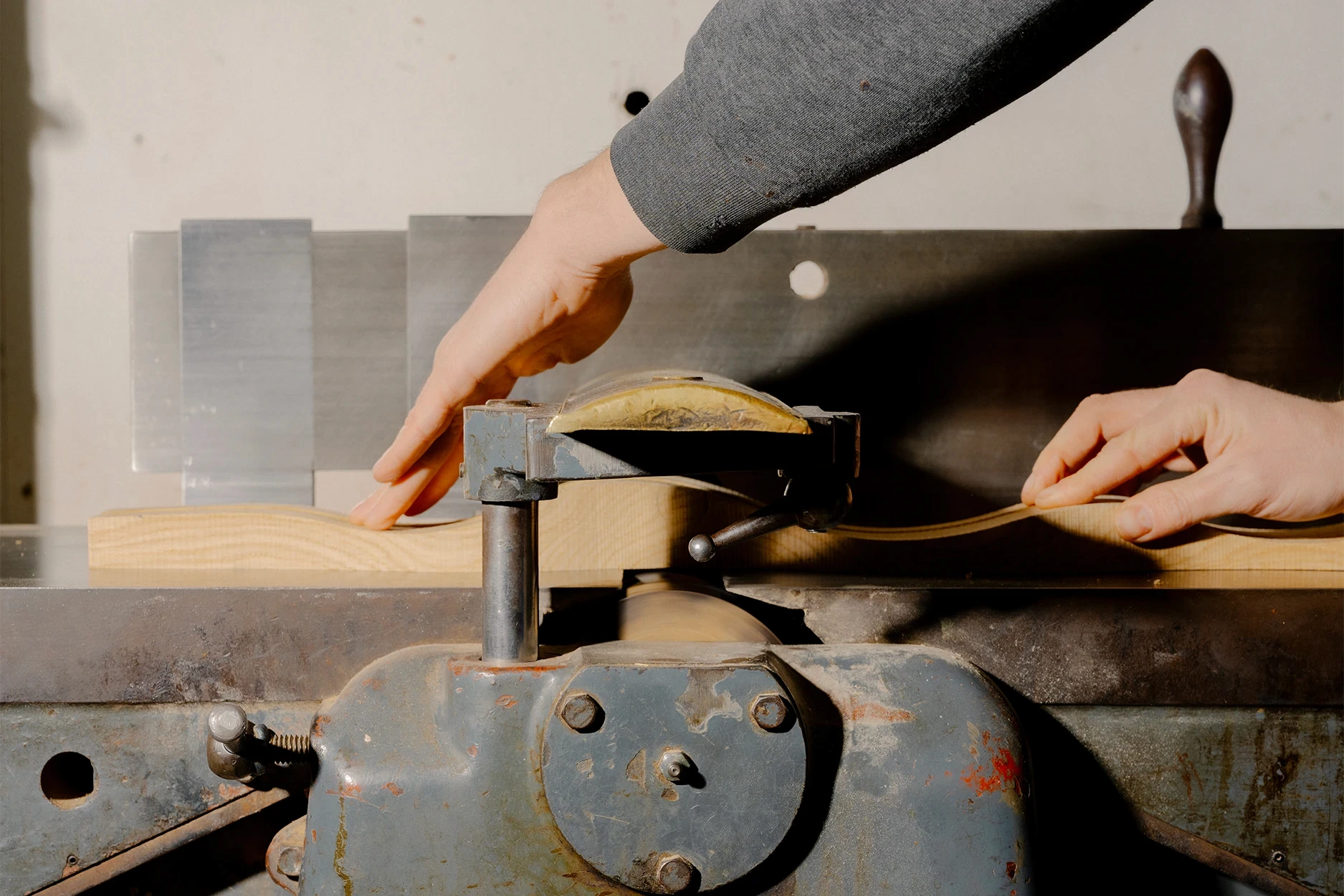 The process of making: planed
