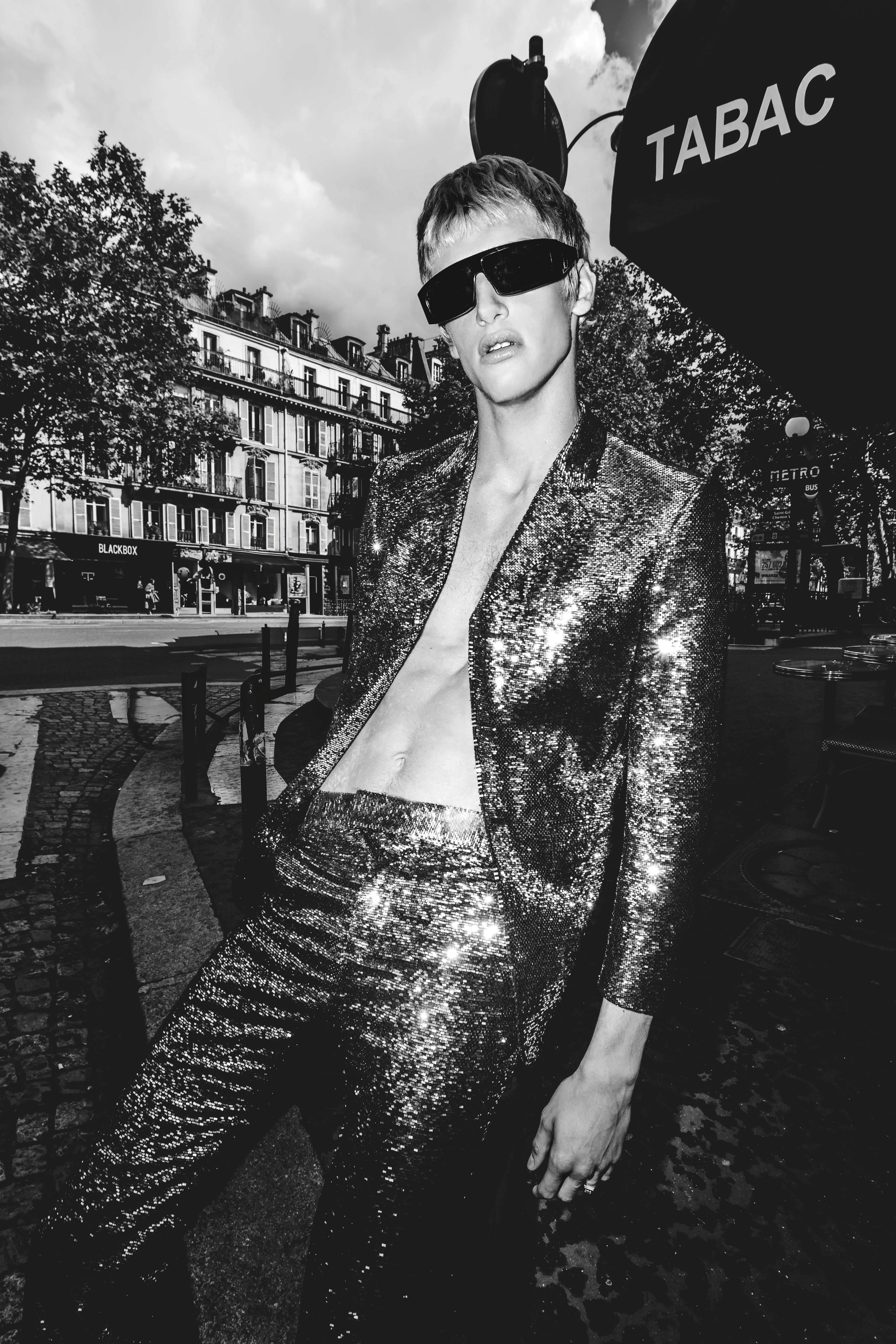 celine menswear editorial for a part magazine photographed by ori paul levi