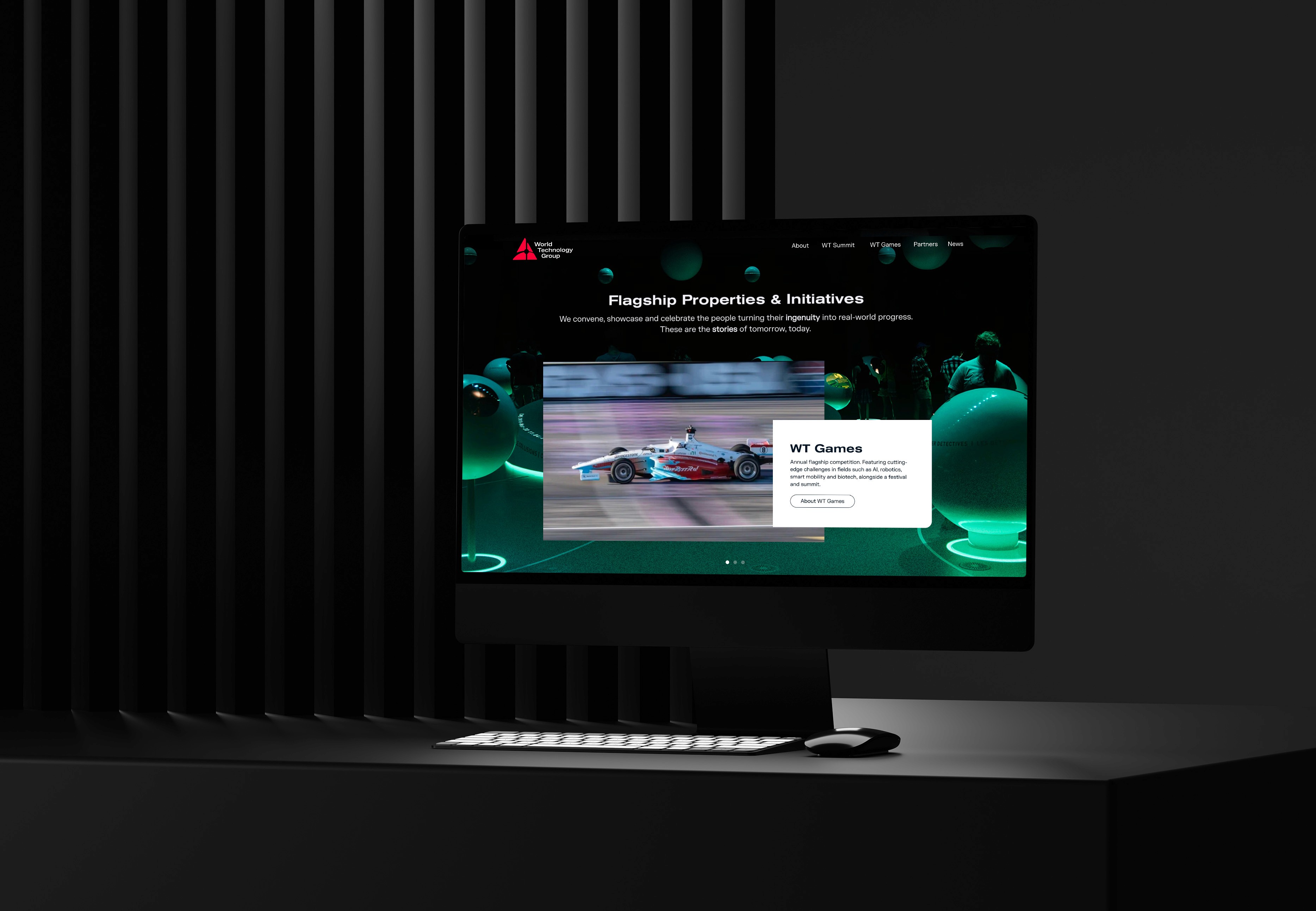 A modernized website for World Technology