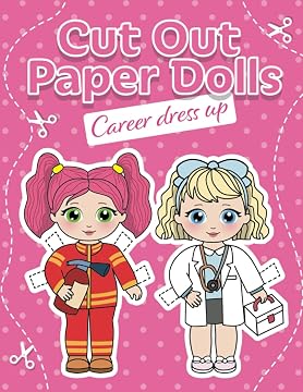 Cut Out Paper Dolls: Career Dress Up
