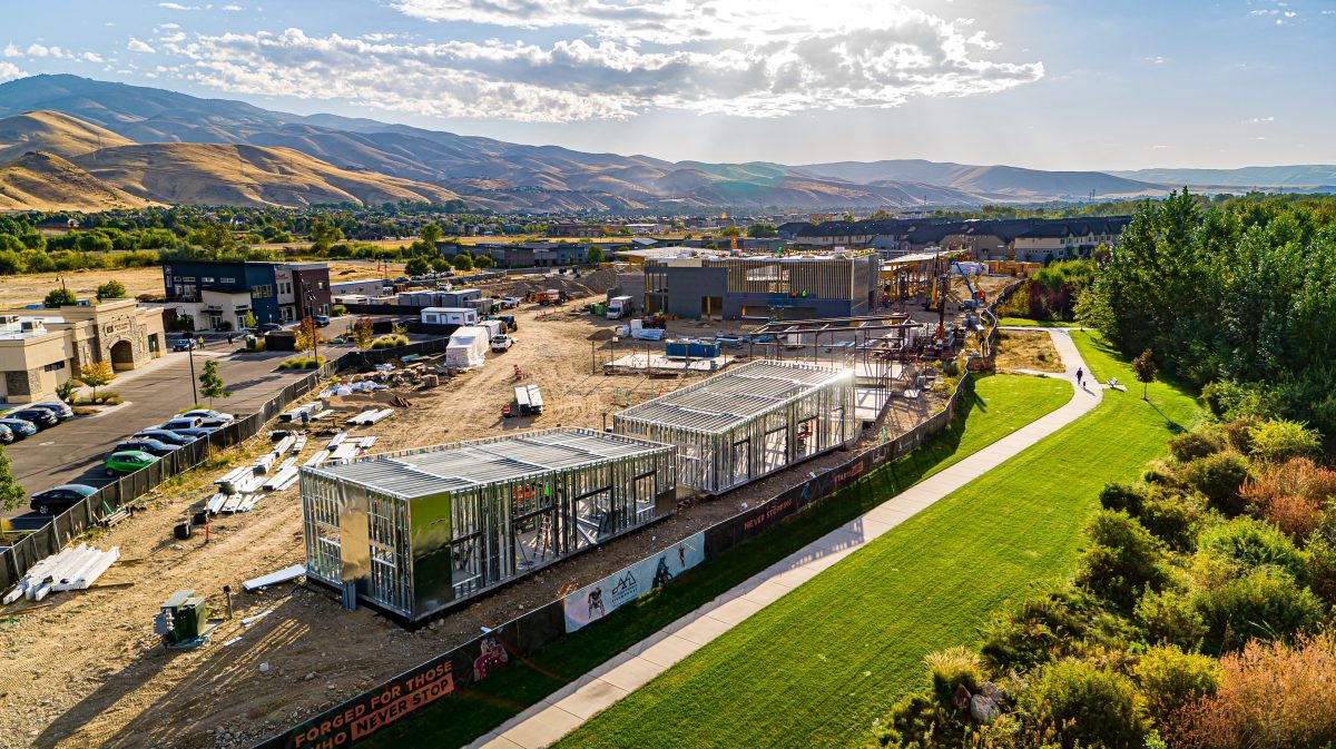 Seven-acre campus of the Idaho Outdoor Fieldhouse in Boise, Idaho