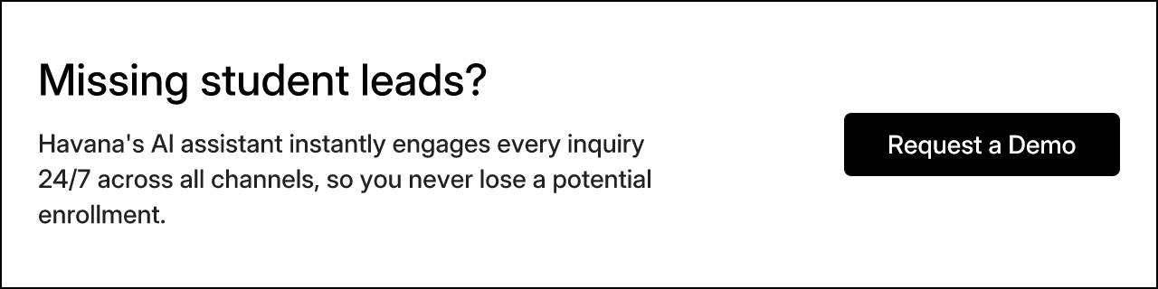 Missing student leads?