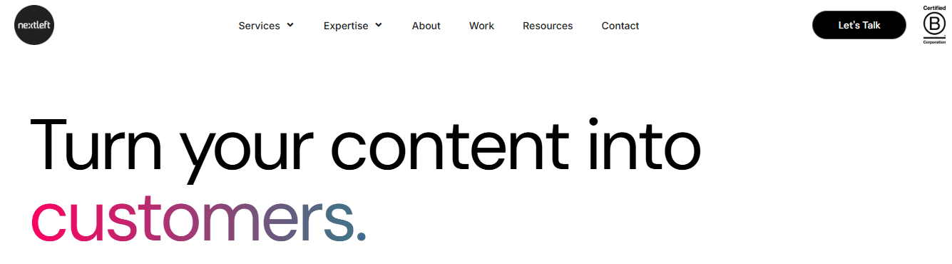 nextleft - Best SearchGPT SEO Agency
