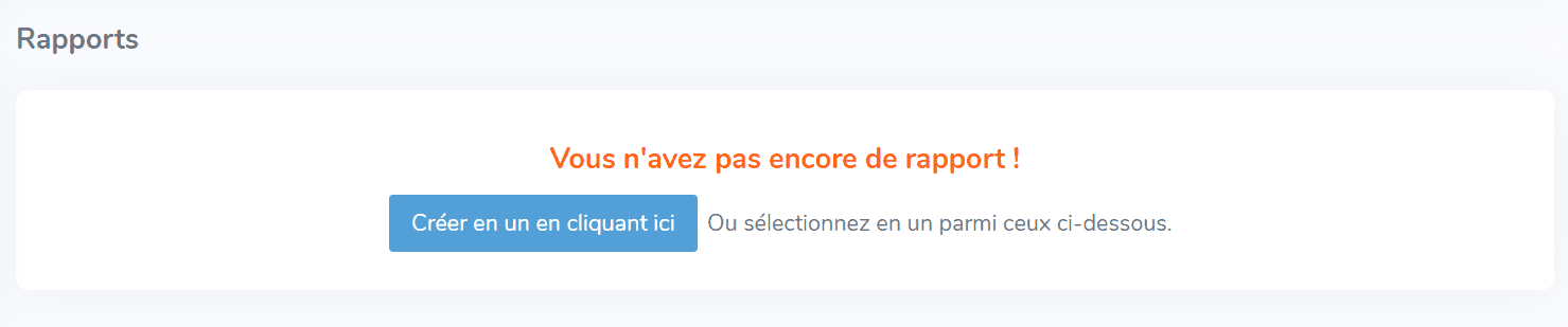 Bouton de création