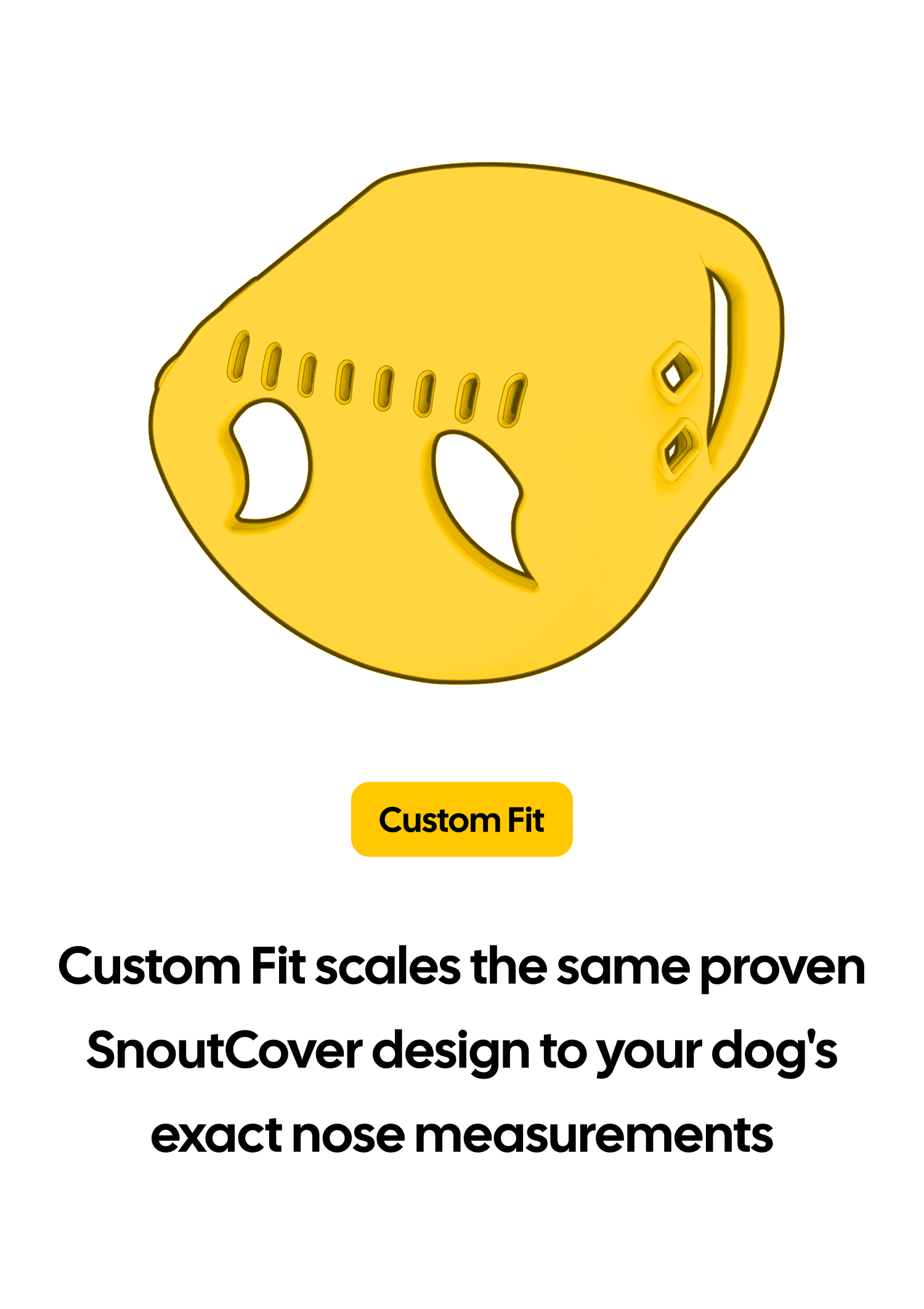 SnoutCover S size