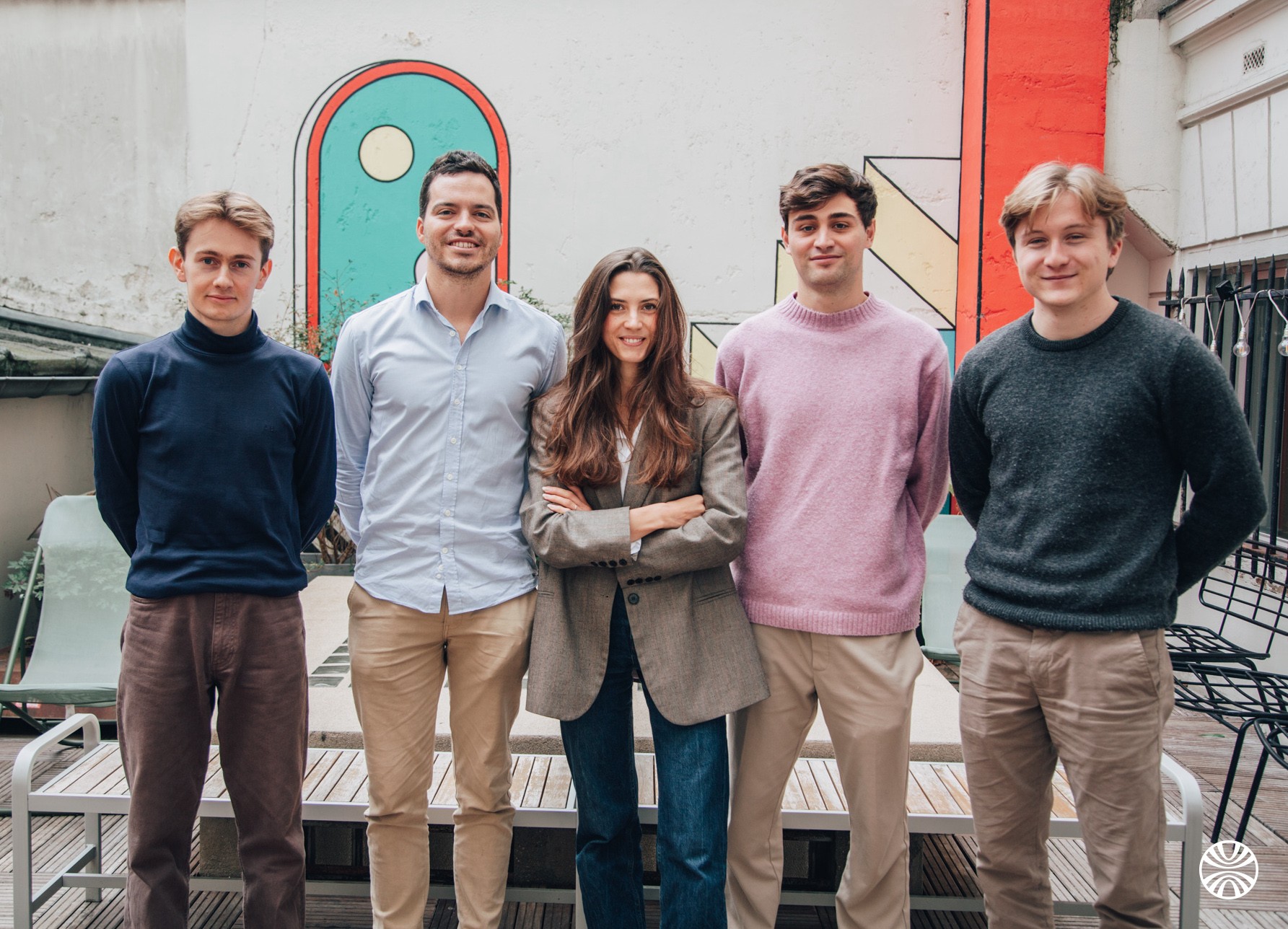 image of a group of people as a team