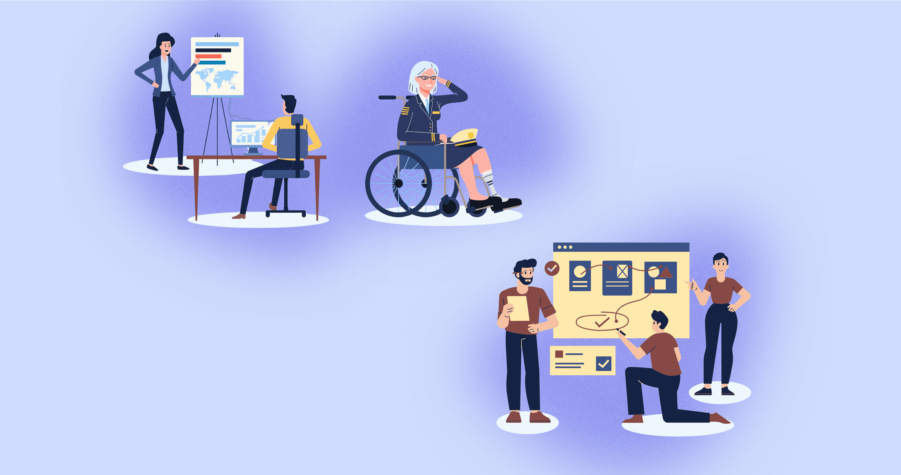 Information architecture of driver and center displays