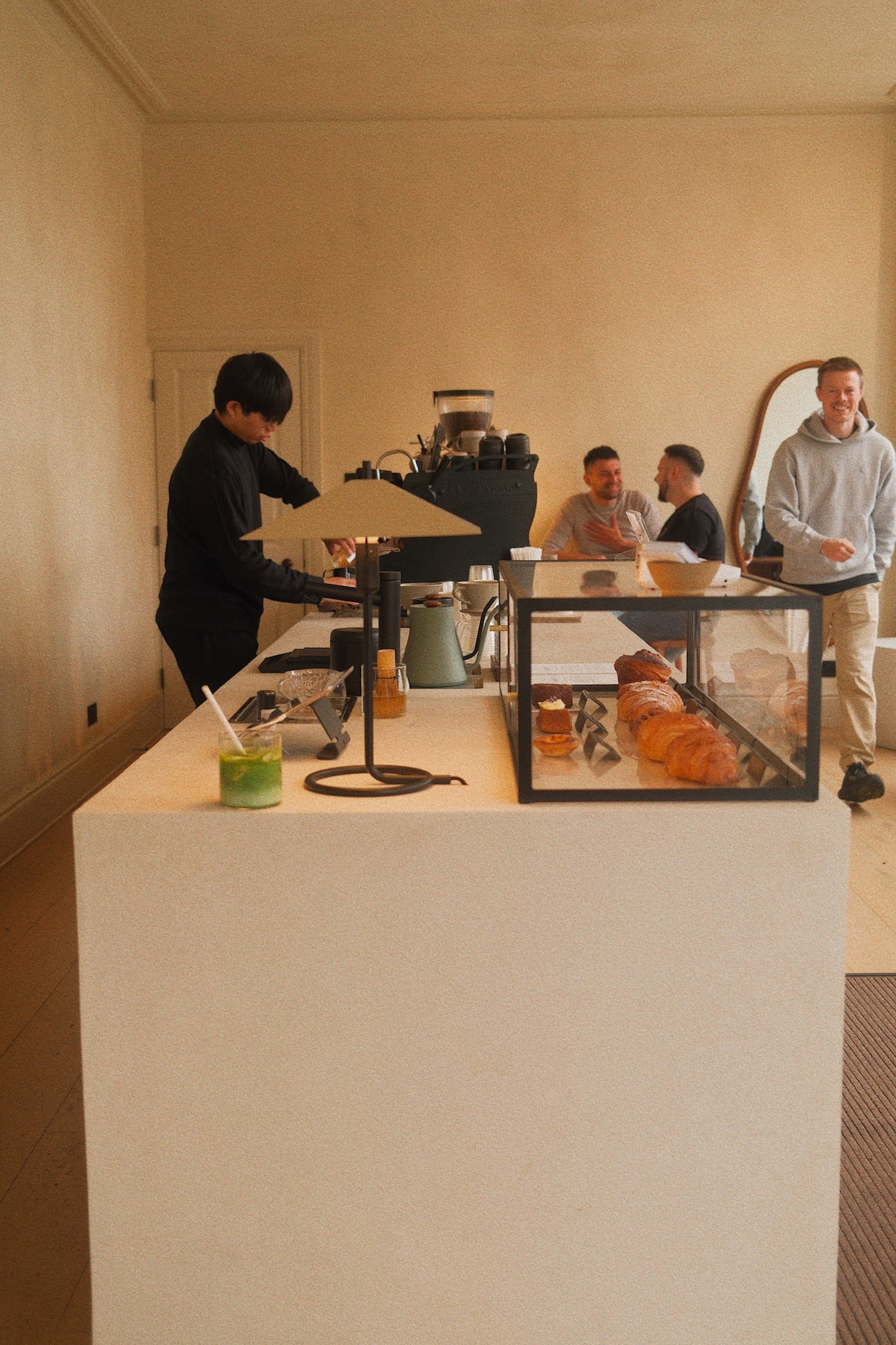 Lane Eight Lavender Hill Team Making Coffee