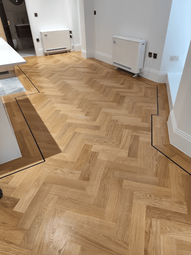 J Vito Flooring Ltd Herringbone & Chevron project photograph