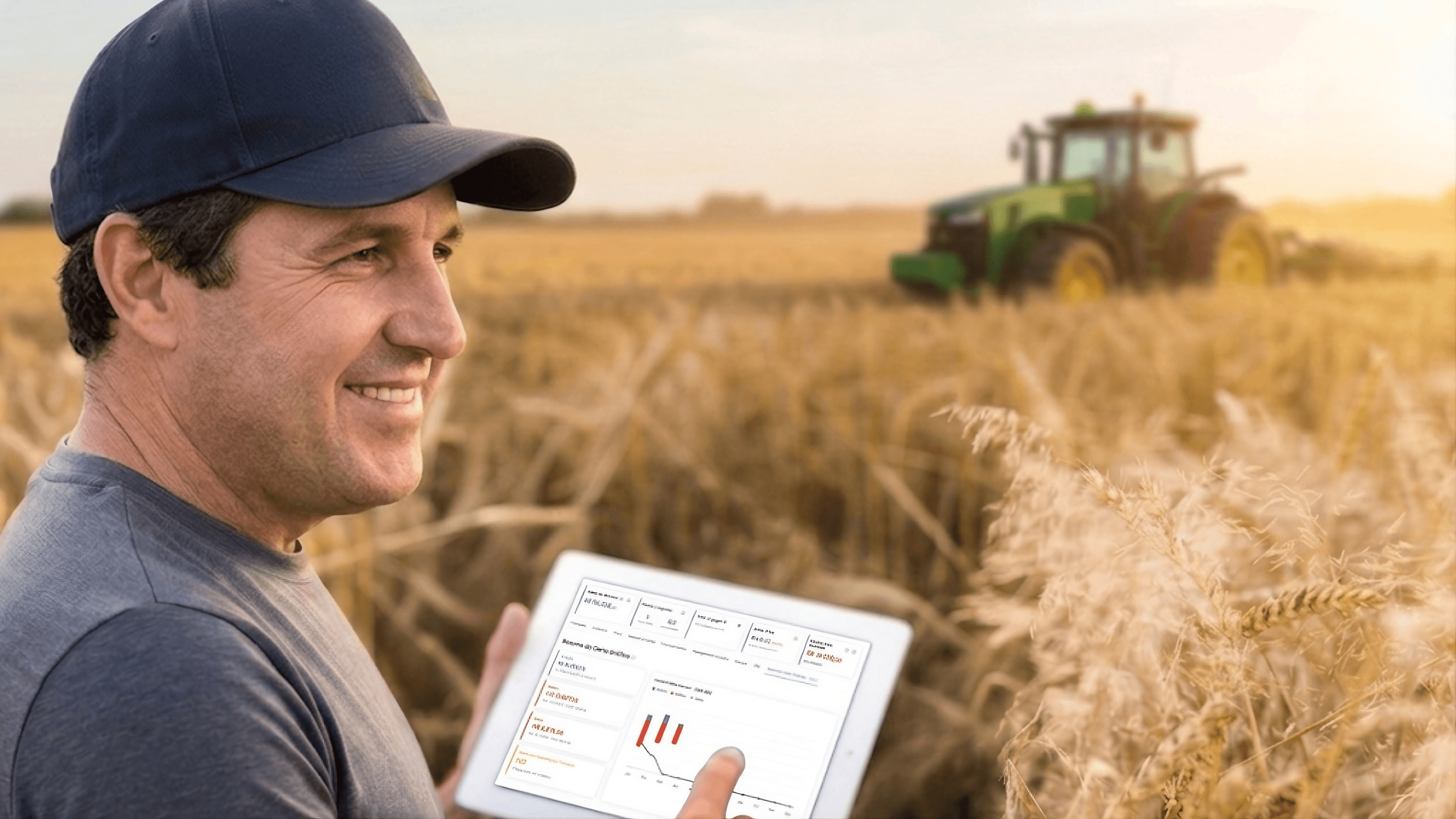 Produtor rural vendo o crontrole de créditos IBS e CBS autoático na Lucro Rural