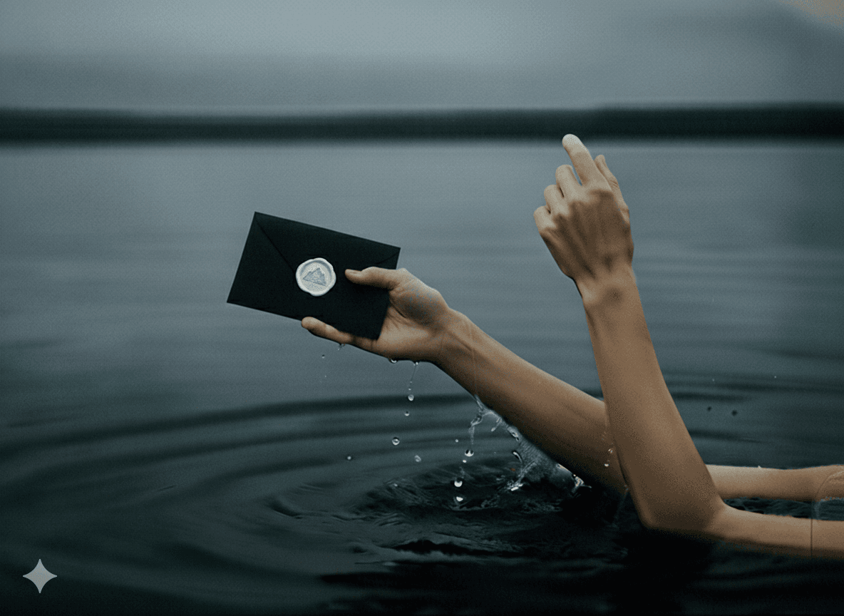 A black female model