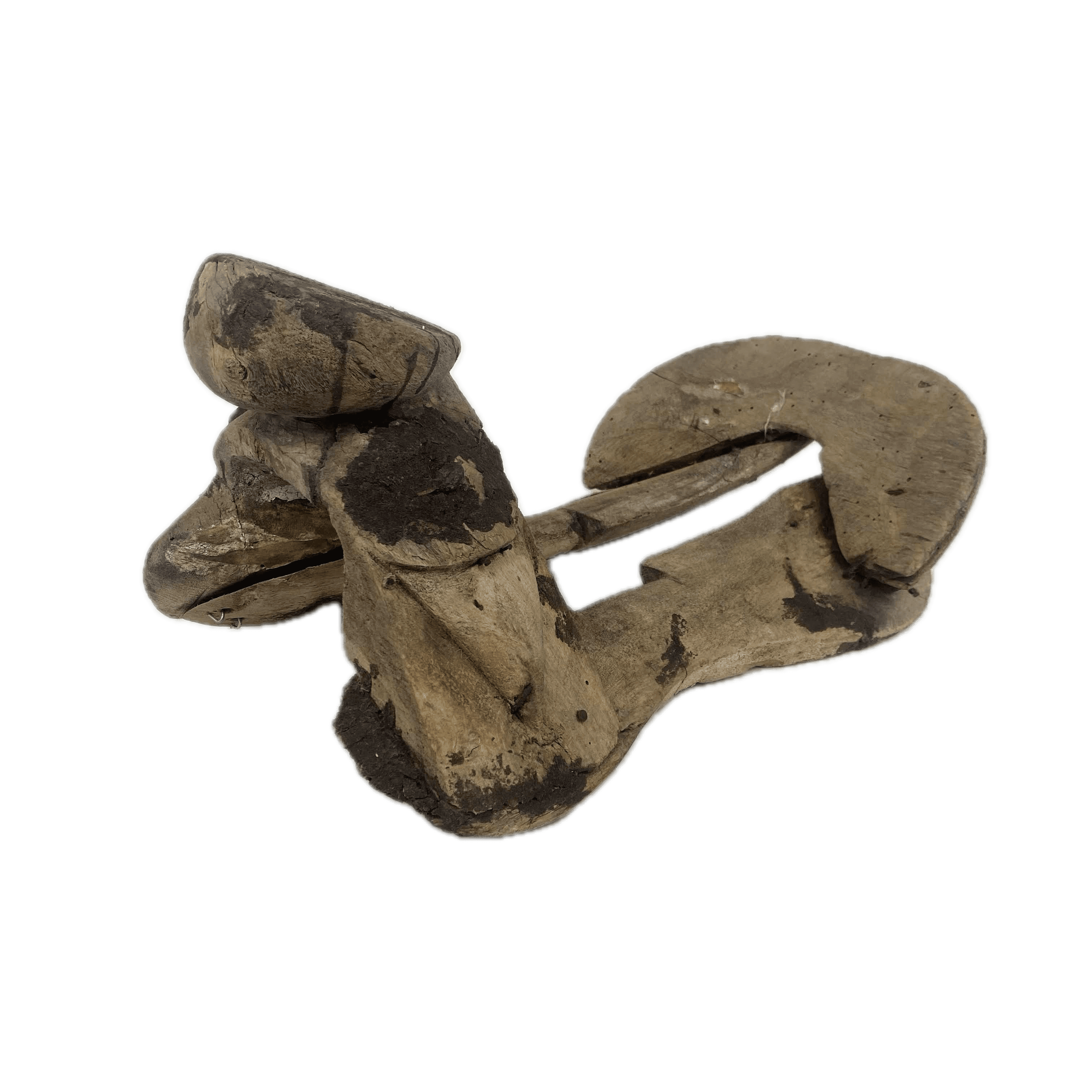 Silla de Montar Fuste Artesanal Montura 1900's Mezquite