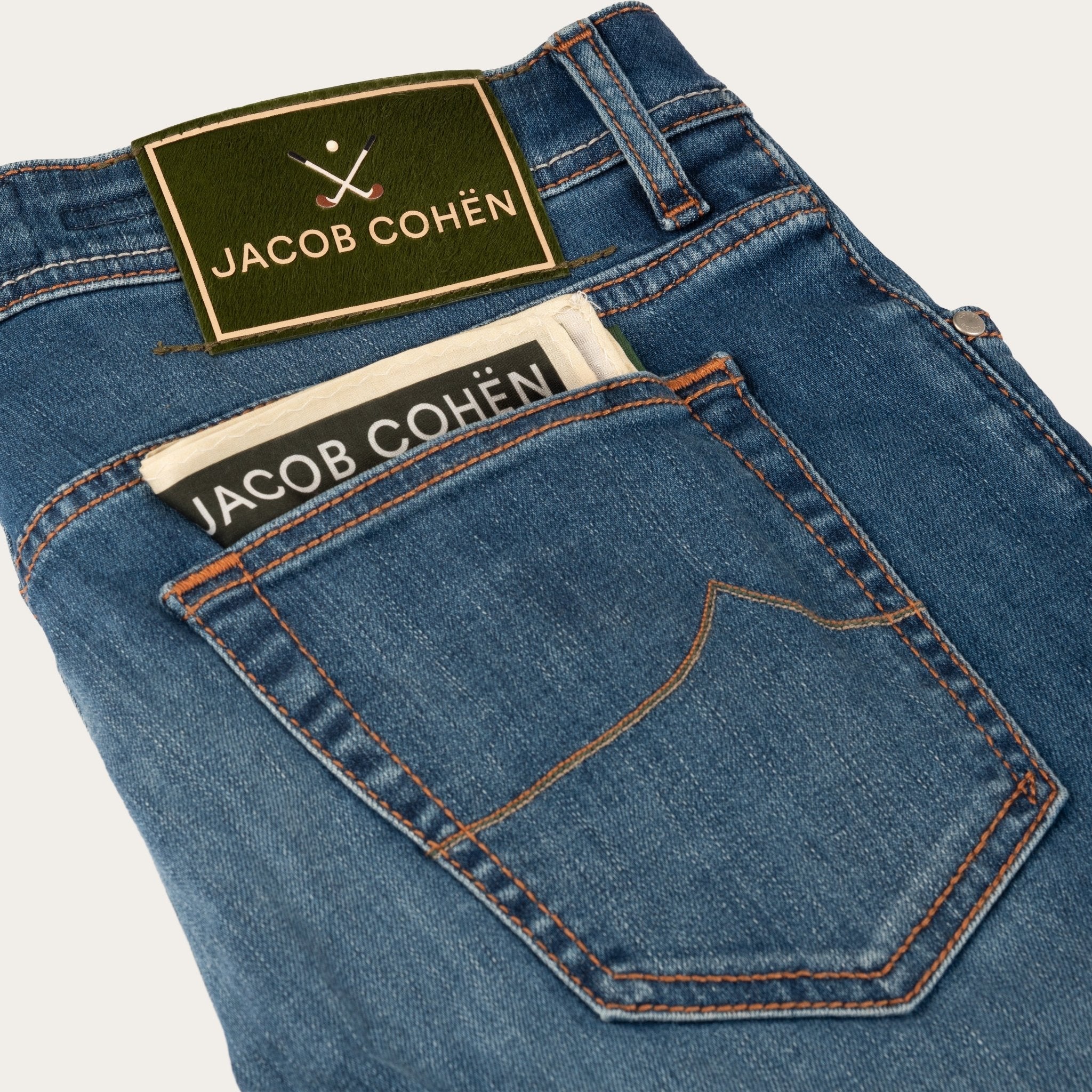 Nick Slim Fit Jeans Light Blue - Mandelli UK