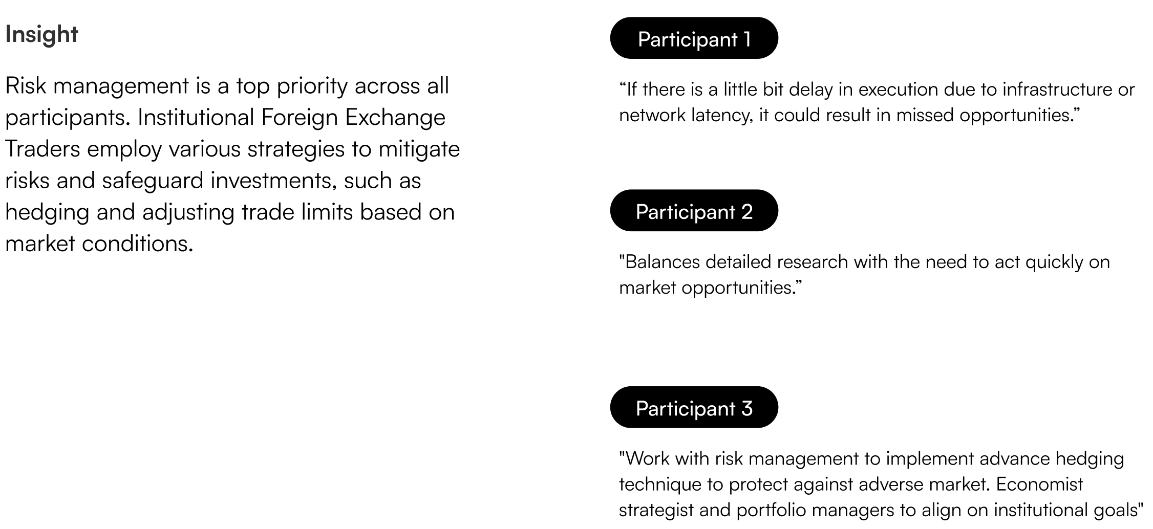 Institutional insight 2 - risk management