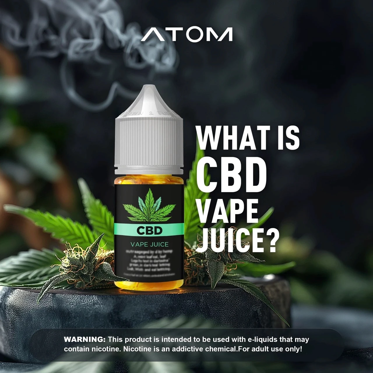 Atom-blog-What is CBD Vape Juice