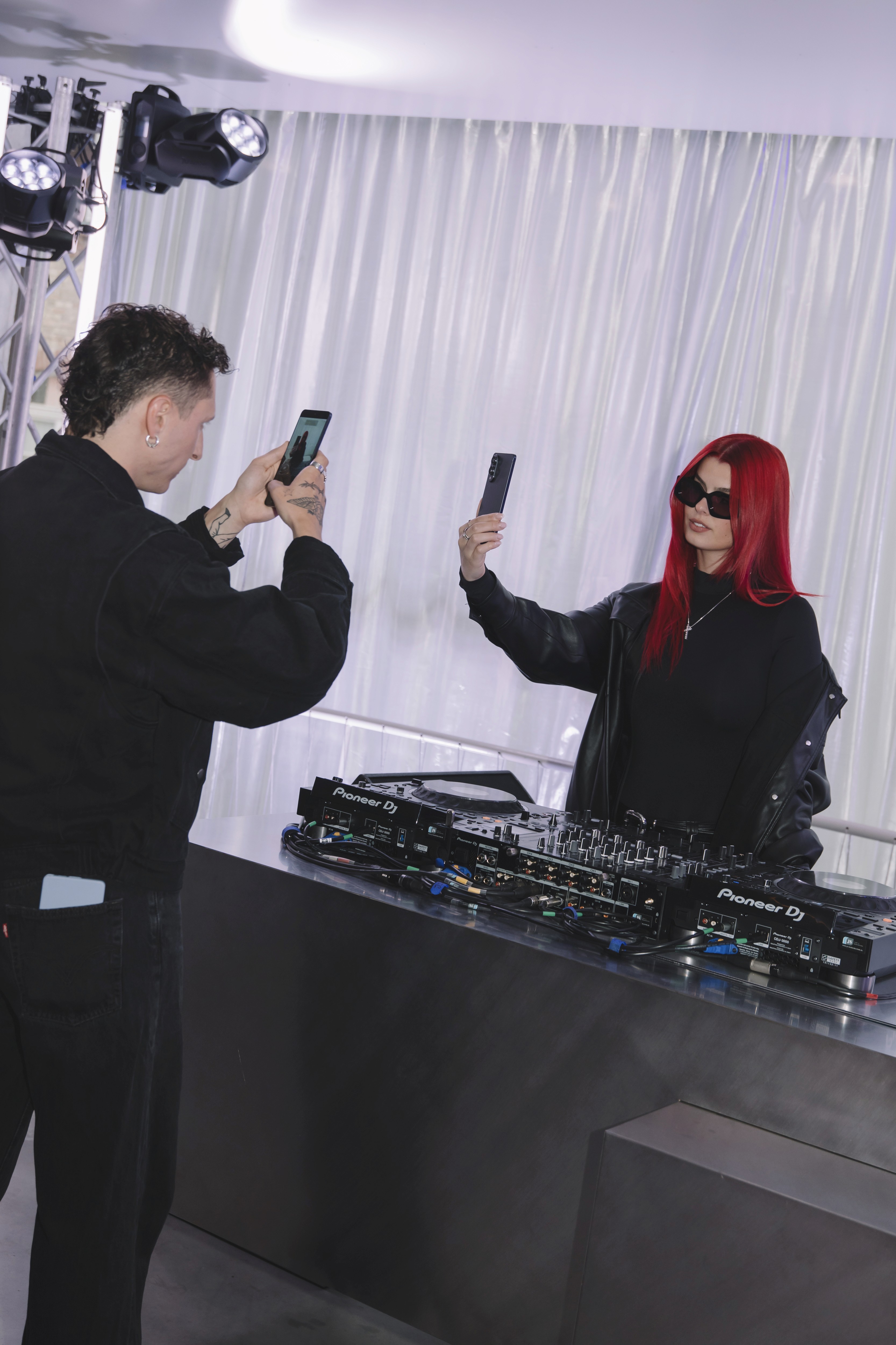 Influencer event with live DJ and social media activation – content creation for Gen Z audiences.