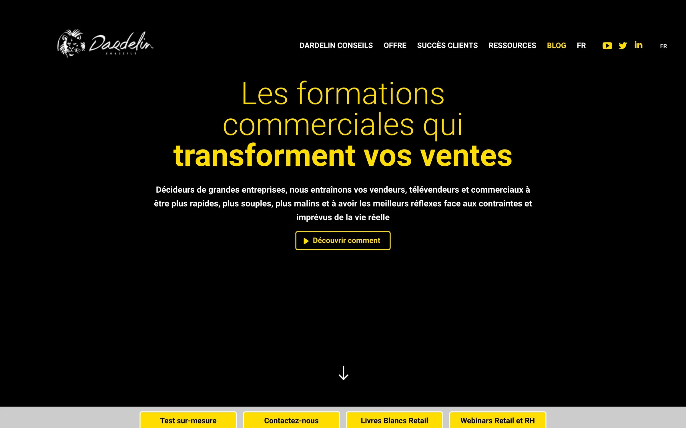 L’ancien site