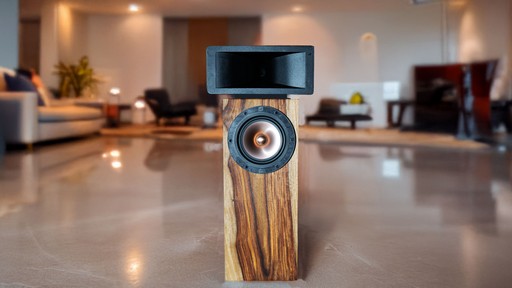 Hiro speaker hero image in living space