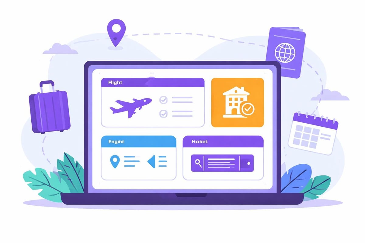Digital travel itinerary access