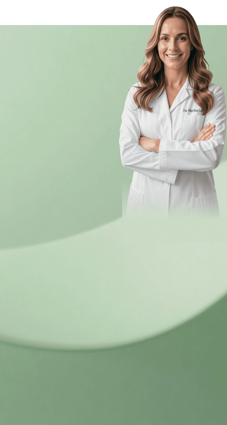 Drone shot of a running track at night