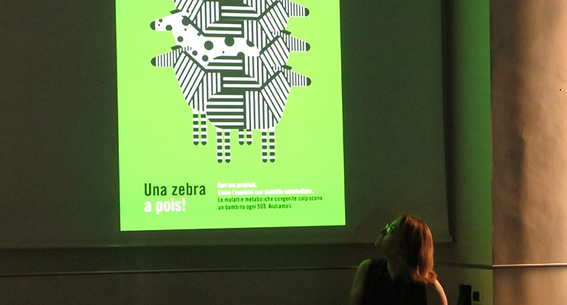 neon green slide on presentation