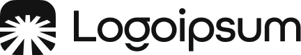  Logo for Logoipsum featuring a modern design with stylized text and a minimalist aesthetic.
