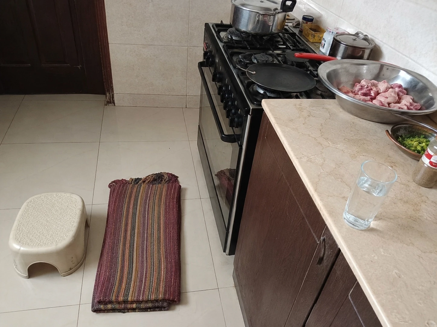 cosy kitchen on Eid ul adha