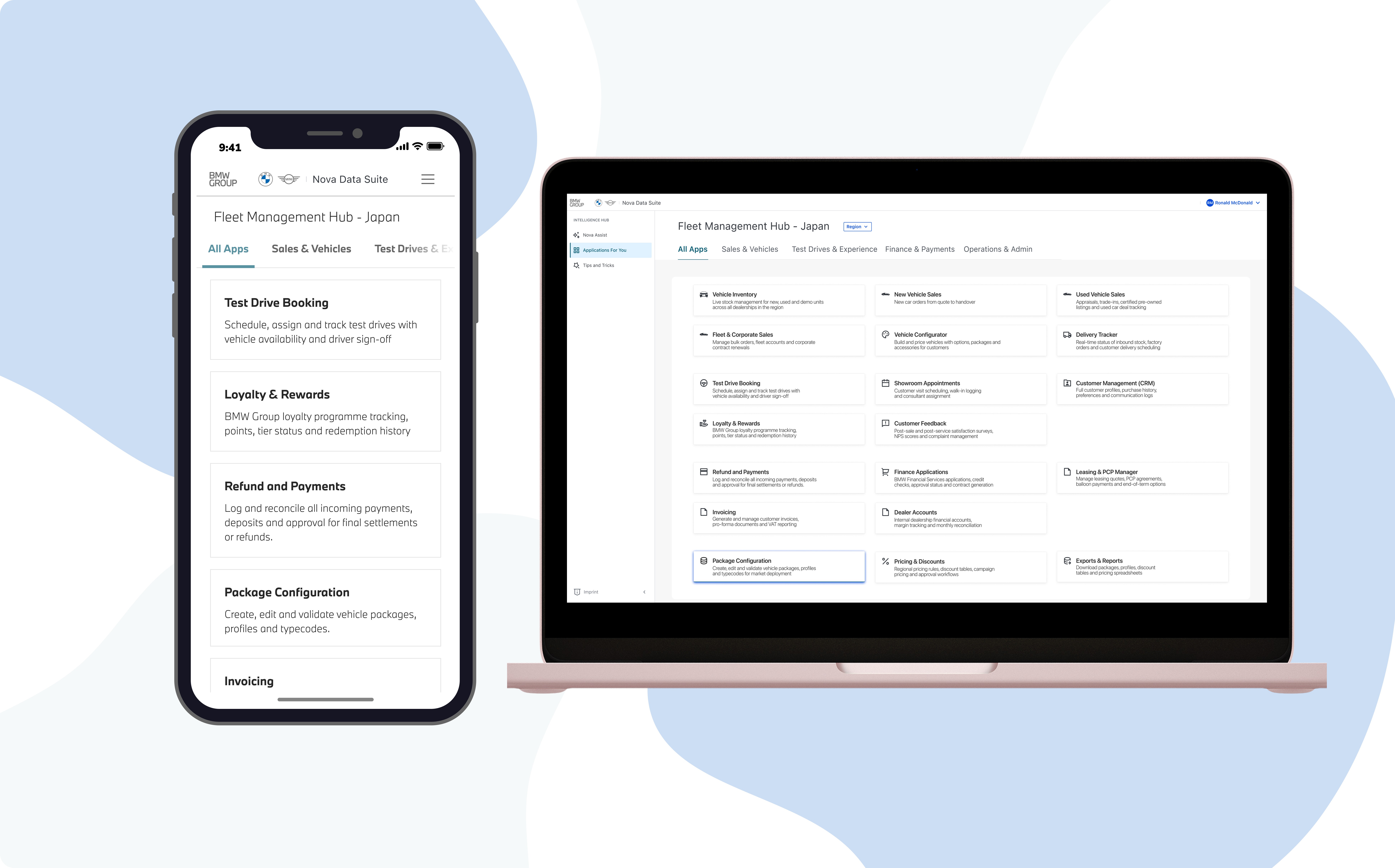 BMW Data management tool