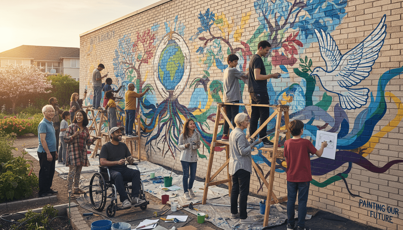 A person stands in a sandstone cave.