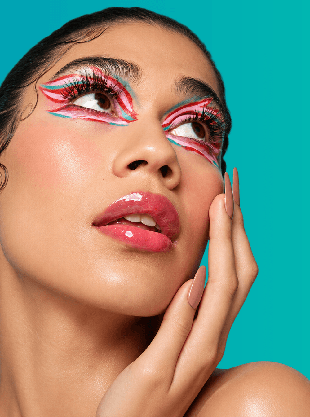 NYX Cosmetics campaign artwork