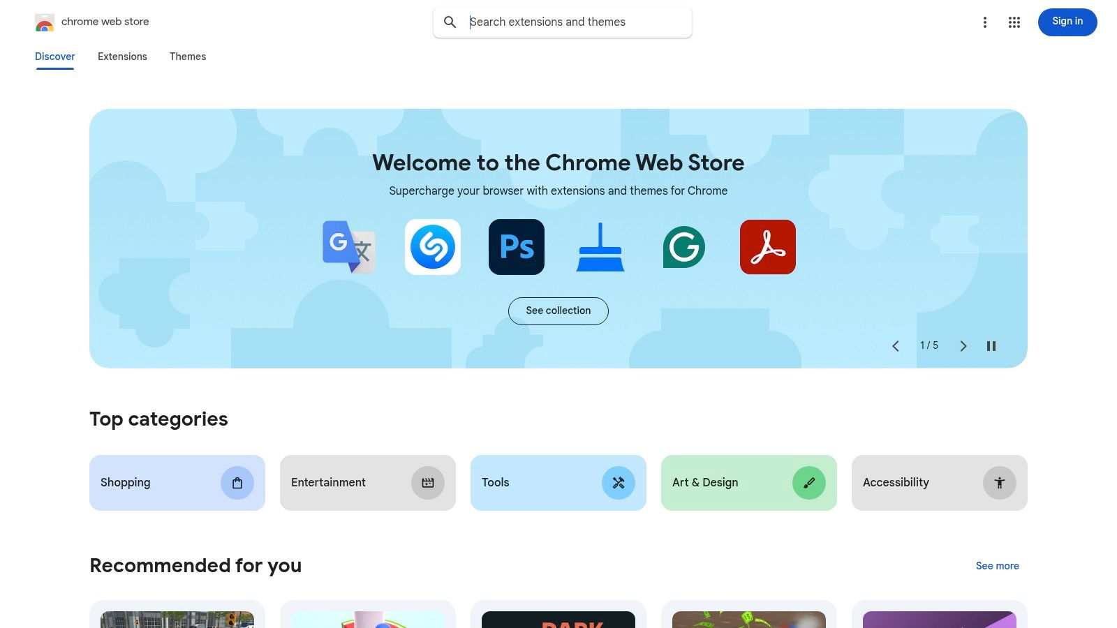Chrome Web Store