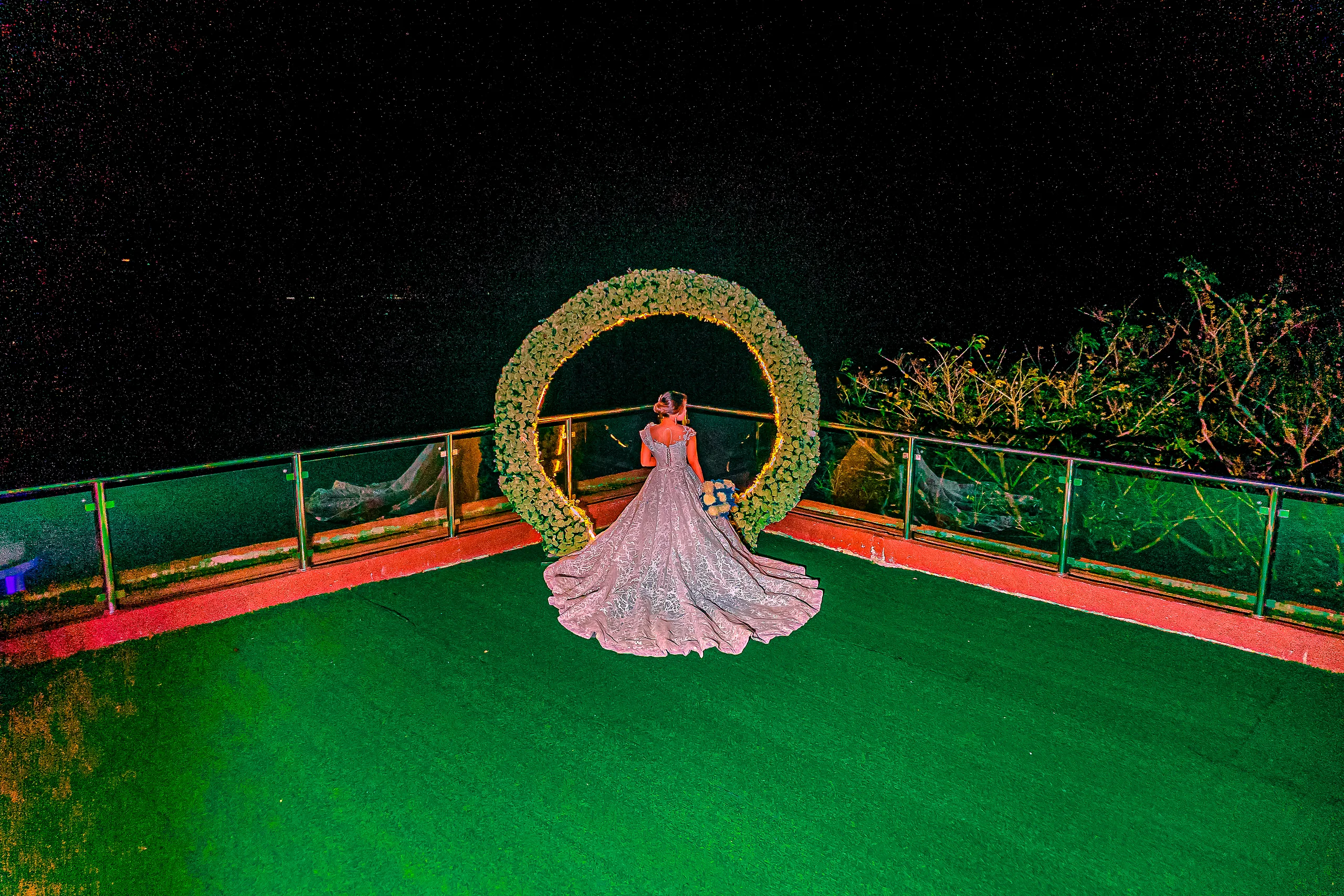 Circular Arch — real celebration at Lazuri Tagaytay