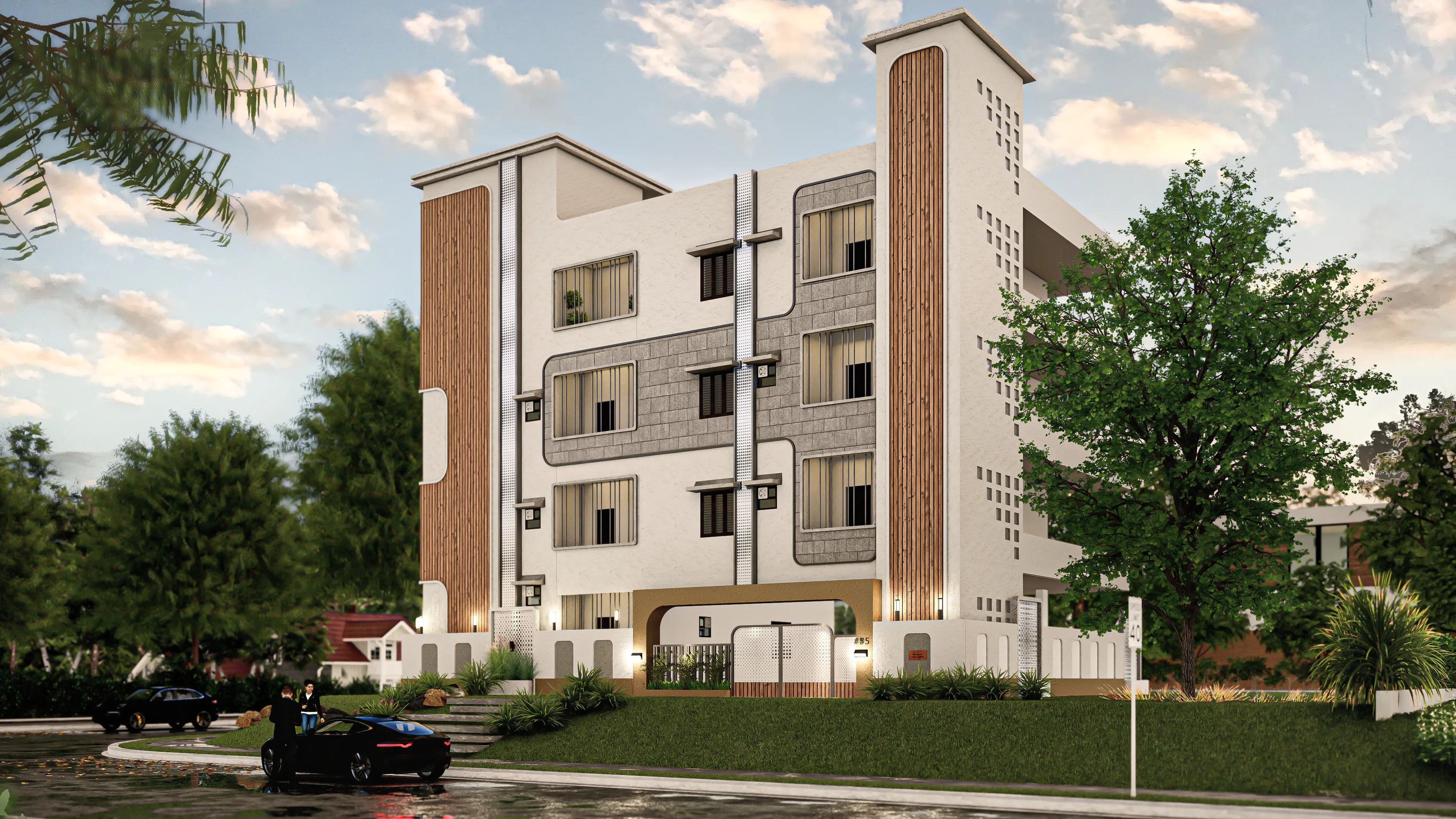 Residencial Complex Architecture
